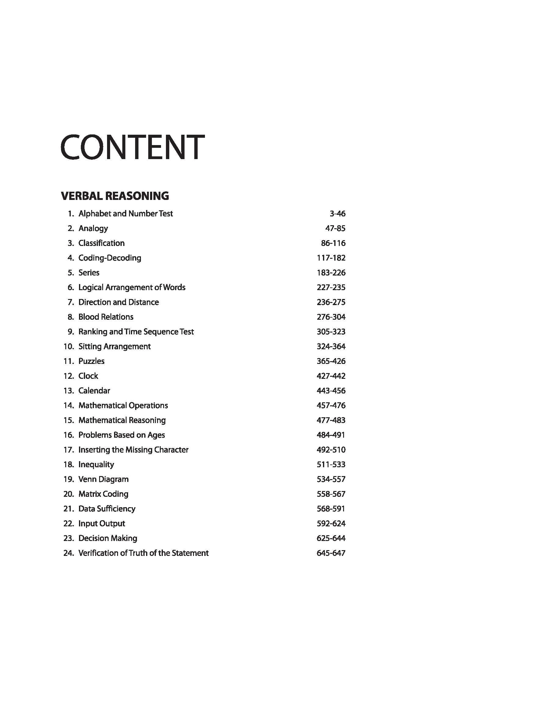 A New Approach to Reasoning(Verbal, Non-Verbal & Analytical) | English Medium - Image 3