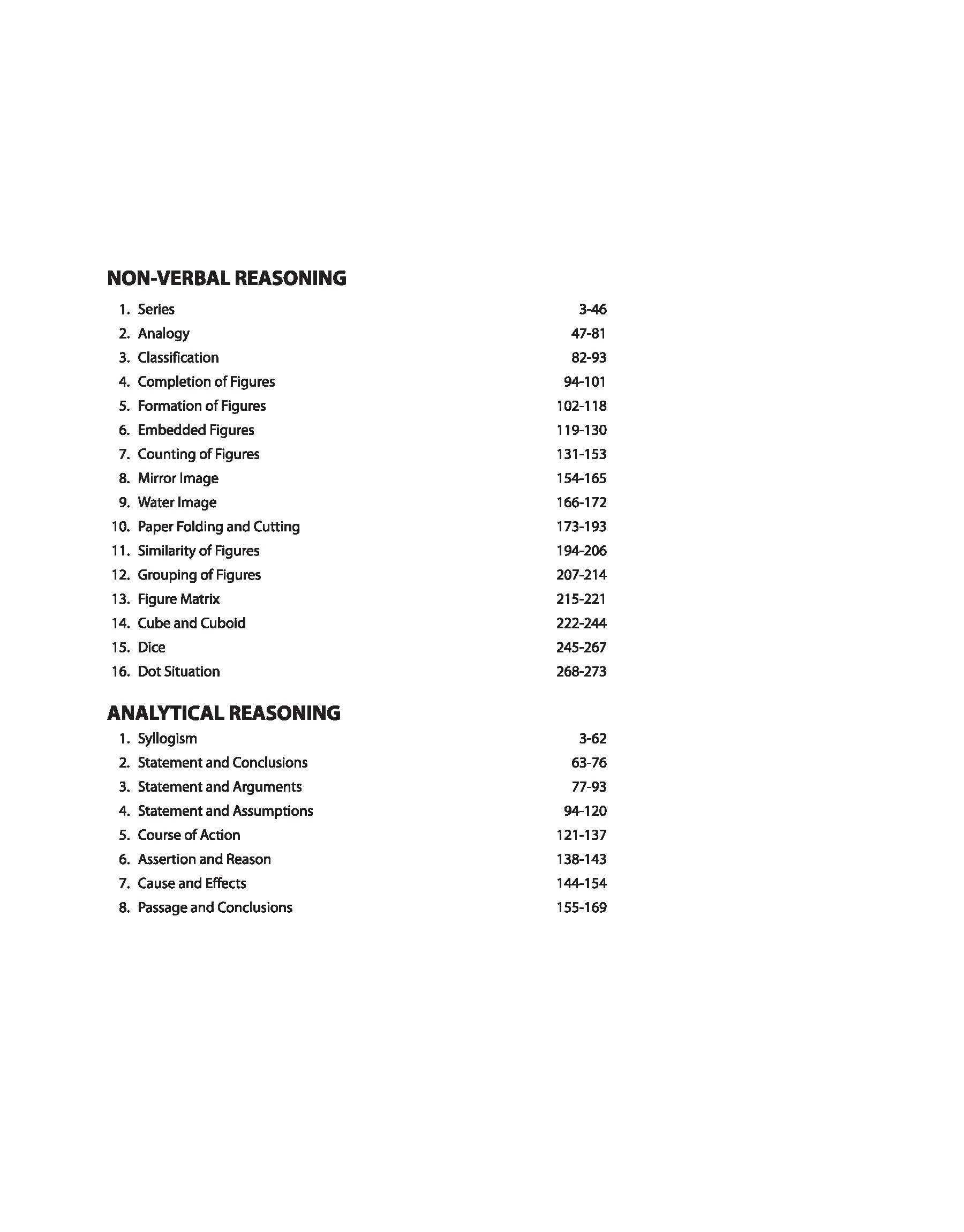 A New Approach to Reasoning(Verbal, Non-Verbal & Analytical) | English Medium - Image 4