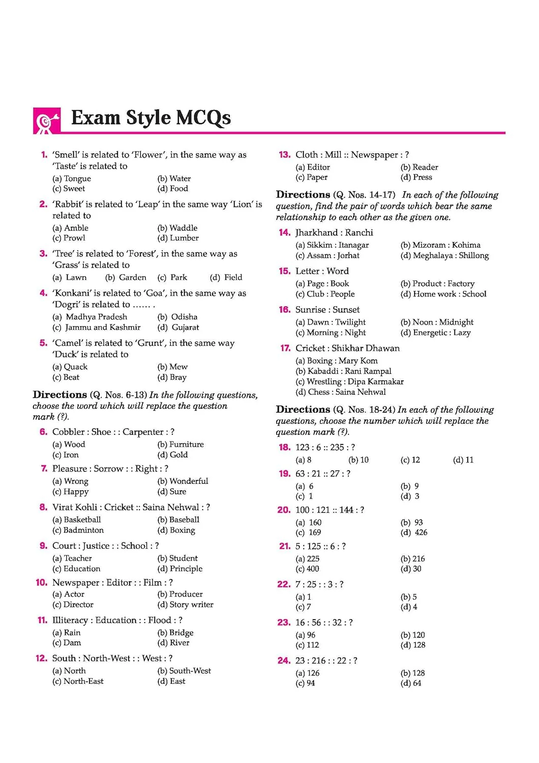 AISSEE Sainik School Class 6 Entrance Exam 2027 | Complete Study Guide | Quick Revision Notes, Practice MCQs & PYQs (2018–2026) | As per New Syllabus - Image 5