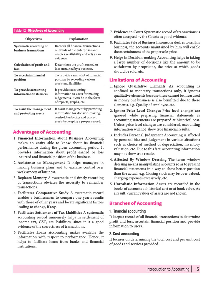 All in One Accountancy Class 11 for CBSE Exam 2026-27 | NCERT Based Complete Theory, Practice Exercises, CBQs, A-R, Sample Papers & Mind Maps | Revised Edition as per Latest Syllabus - Image 9