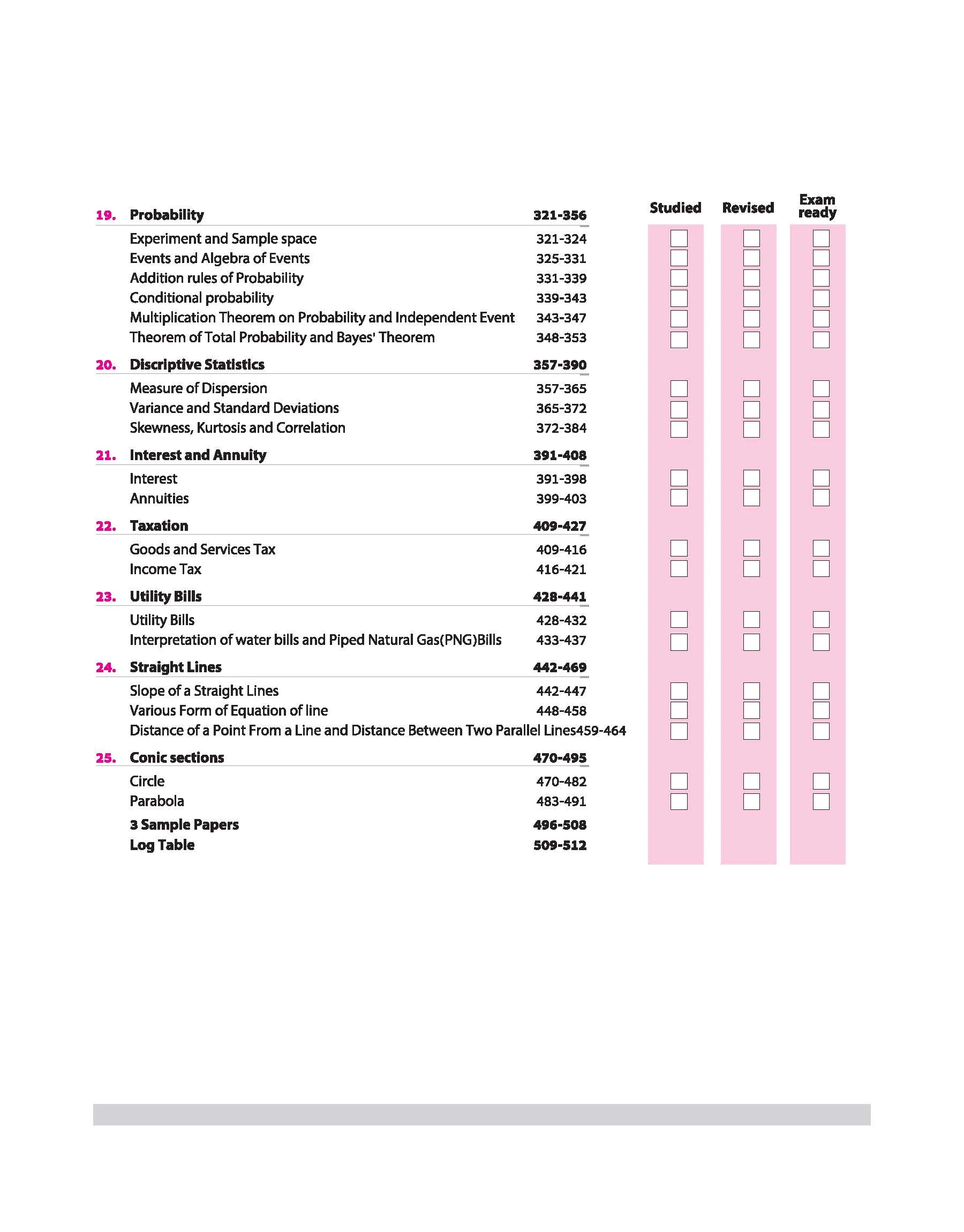 CBSE All in One Applied Mathematics Class 11 Exam 2025-26 | Topic & Chapter Exercises, CBQs, MCQs, A-R, Case Based, Sample Question Papers - Image 5