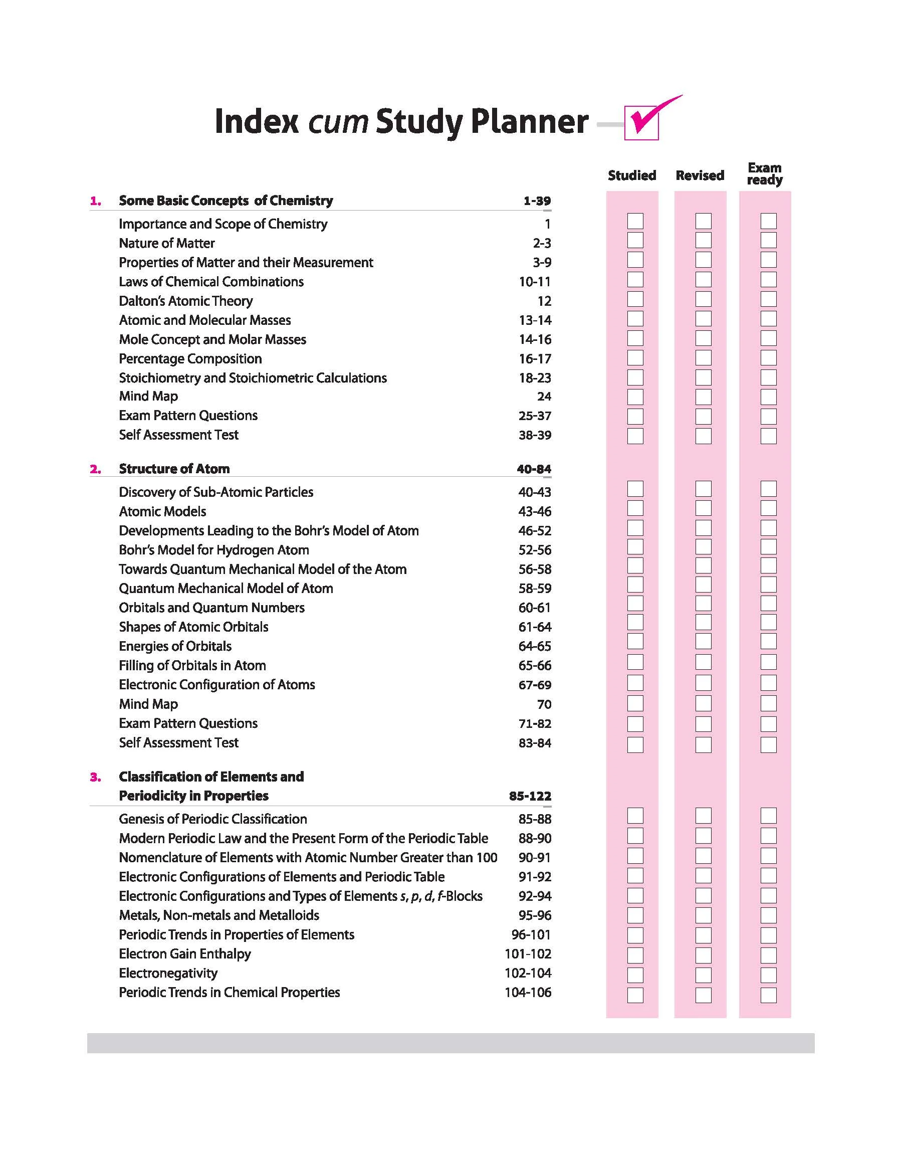 CBSE All in One Chemistry Class 11 Exam 2025-26 | Chapter Exercises, CBQs, MCQs, A-R, Case Based, Sample Question Papers | Included Mind Maps - Image 3