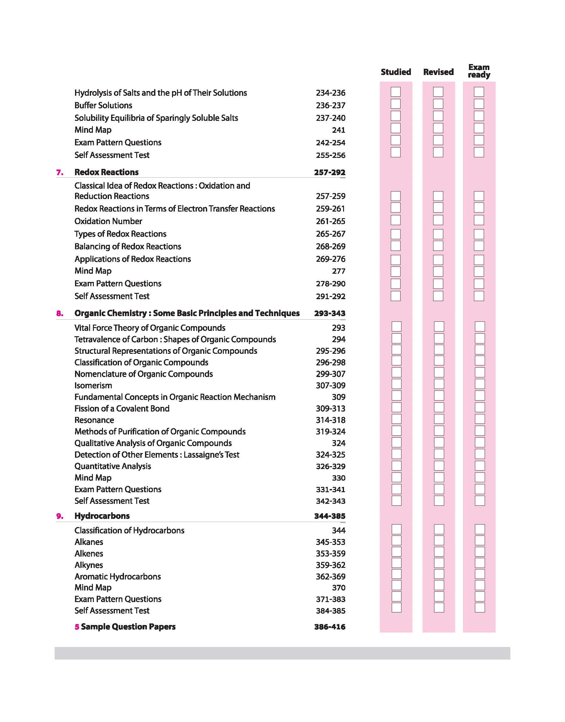 CBSE All in One Chemistry Class 11 Exam 2025-26 | Chapter Exercises, CBQs, MCQs, A-R, Case Based, Sample Question Papers | Included Mind Maps - Image 5