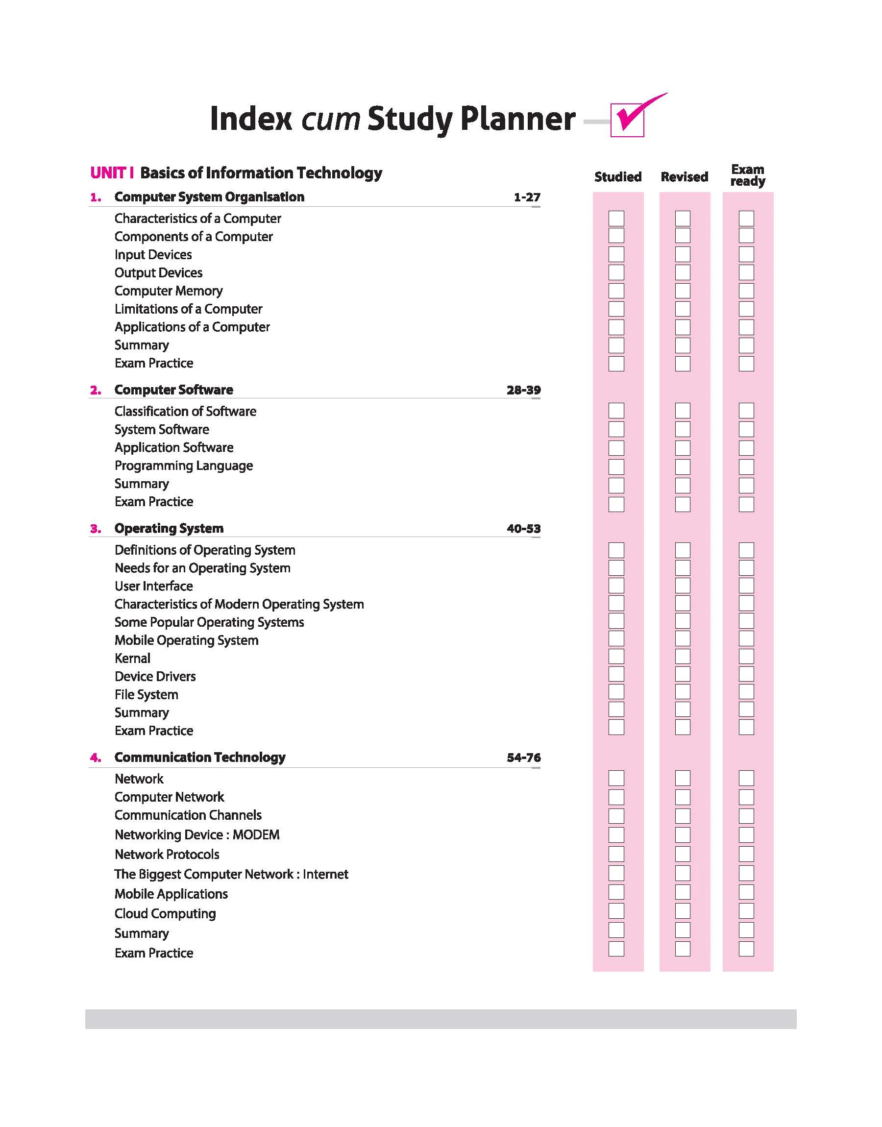 CBSE All in One Computer Applications Class 9 Exam 2025-26 | Practice Exercise, Sample Papers, CBQs, MCQs, SA, True-False etc. | Edition 2026 - Image 3