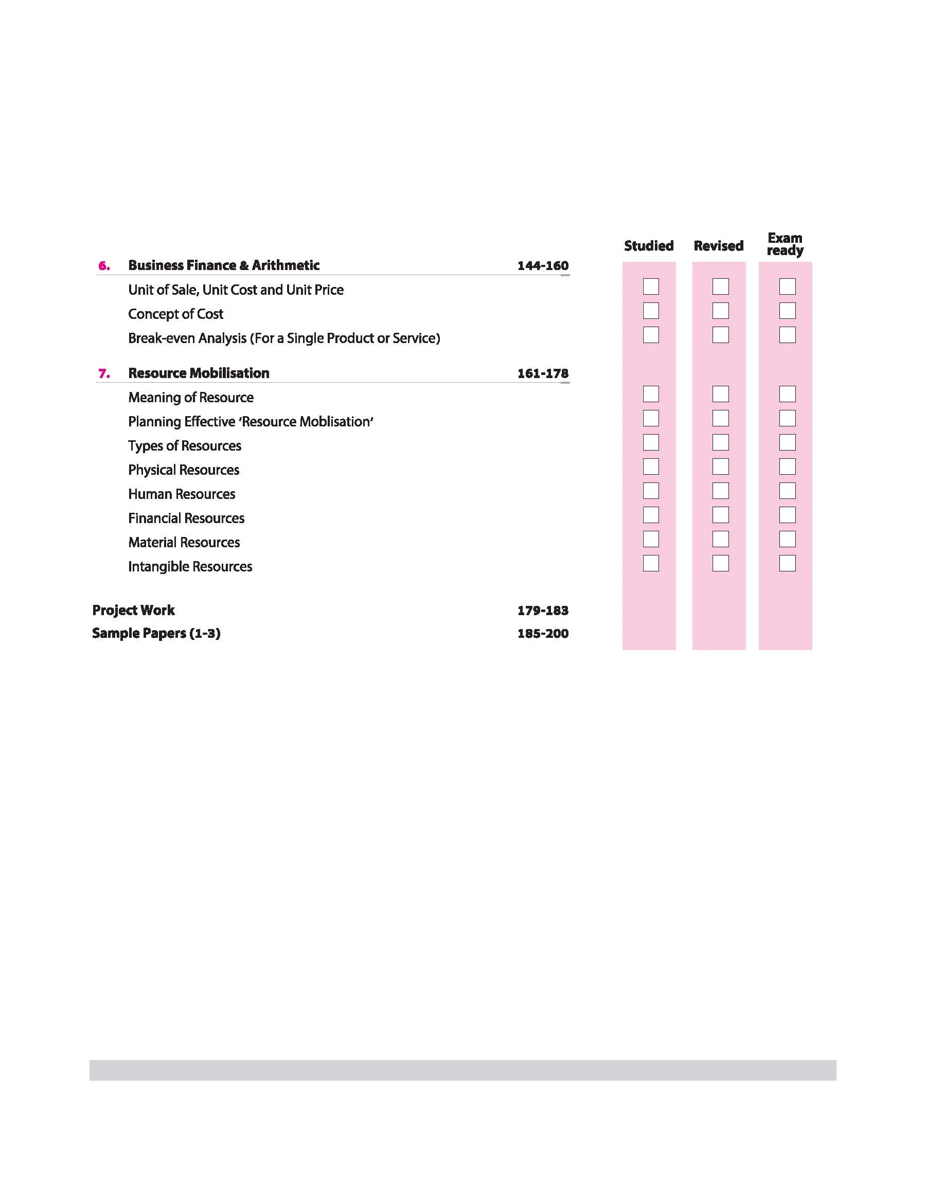 CBSE All in One Entrepreneurship Class 11 Exam 2025-26 | Simplified thoery, CBQs, MCQs, A-R, Case Based, Sample Question Papers | Including Project Work - Image 3