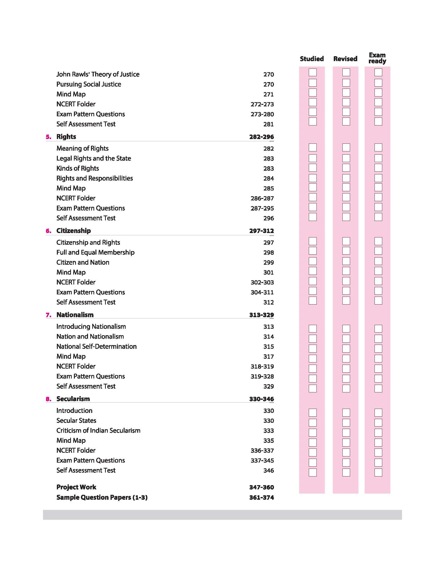 CBSE All in One Political Science Class 11 Exam 2025-26 | NCERT & Other Important Questions, Sample Question Papers | Including Mind Maps - Image 5