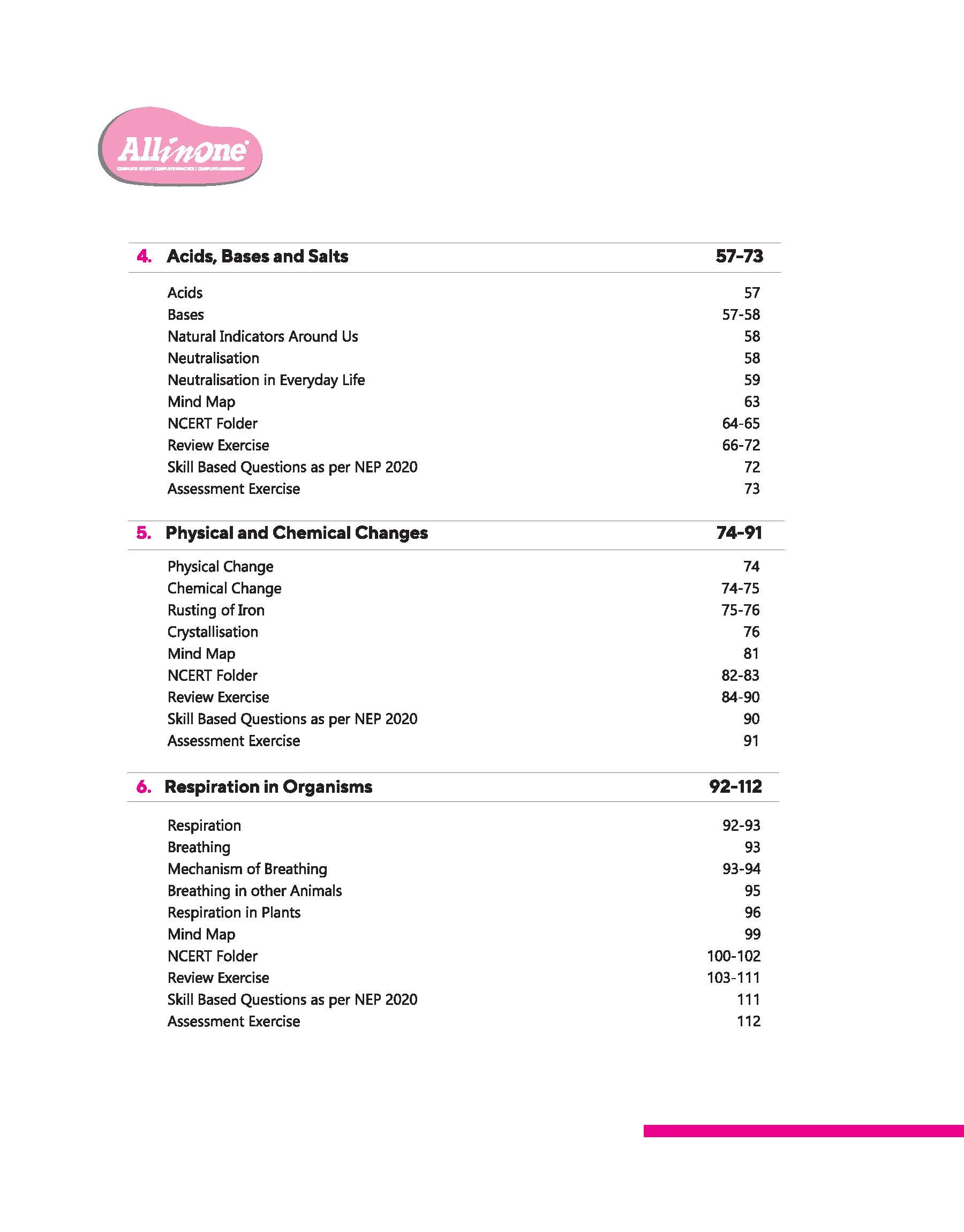 CBSE All in One Science Class 7 Exam 2025-26 | Sample Question Papers, Mind Map & Competency Based Questions | Based on Latest NCERT - Image 3