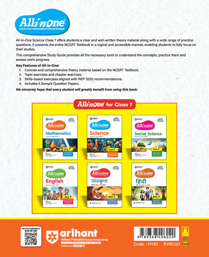 CBSE All in One Science Class 7 Exam 2025-26 | Sample Question Papers, Mind Map & Competency Based Questions | Based on Latest NCERT - Image 7
