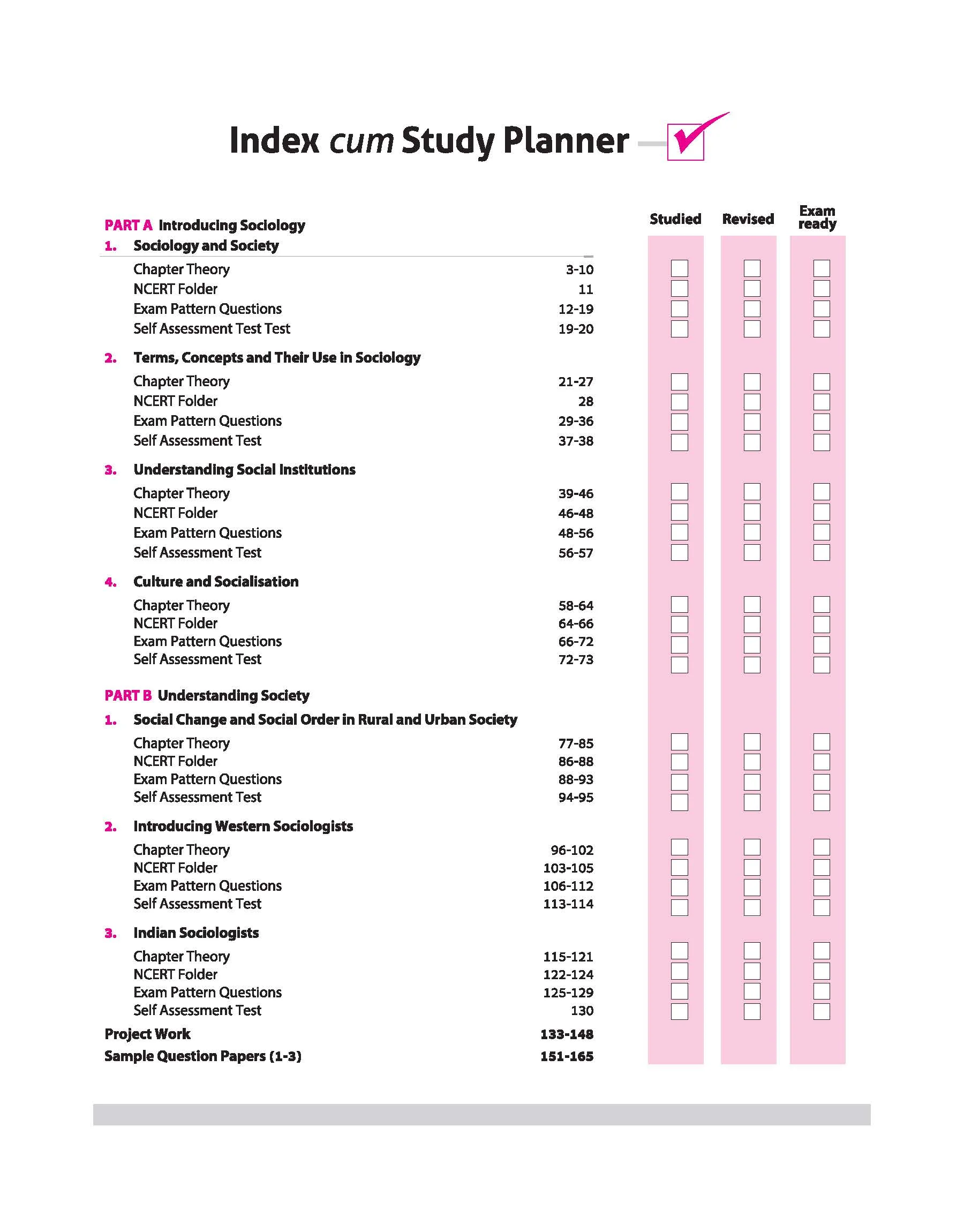 CBSE All in One Sociology Class 11 Exam 2025-26 | NCERT & Other Important Questions, Sample Question Papers | Including Project Work - Image 2
