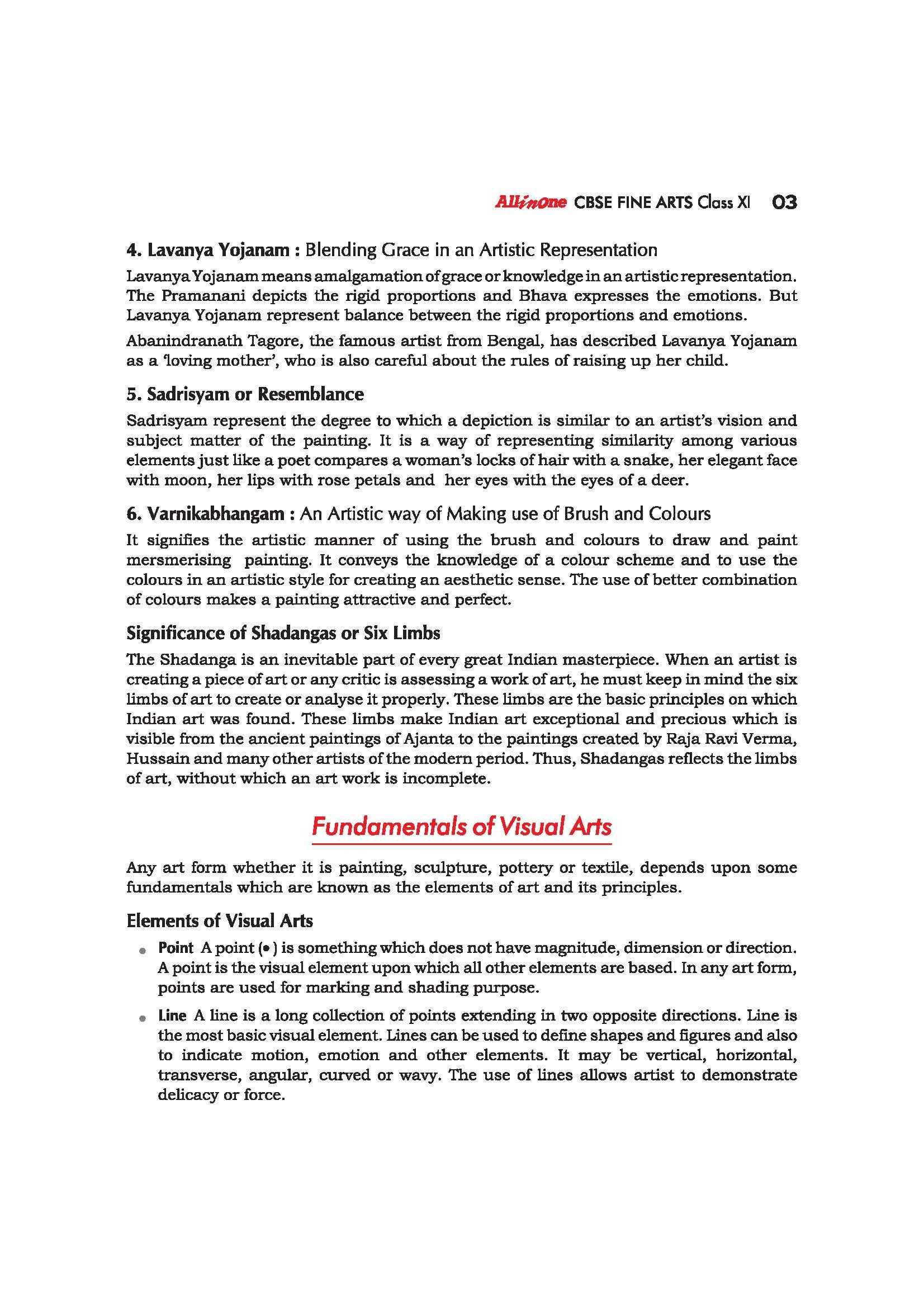All in One Fine Arts Class 11 for CBSE Exam 2026-27 | NCERT Based Complete Theory, Practice Exercises, CBQs, A-R, Sample Papers & Mind Maps | Revised Edition as per Latest Syllabus - Image 9