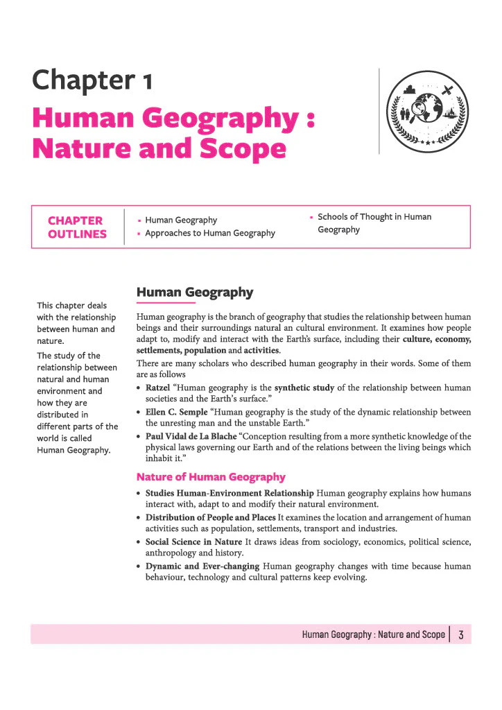 All in One Geography Class 12 for CBSE Exam 2026-27 | NCERT Based Complete Theory, Practice Exercises, CBQs, A-R, Sample Papers & Mind Maps | Revised Edition as per Latest Syllabus - Image 7