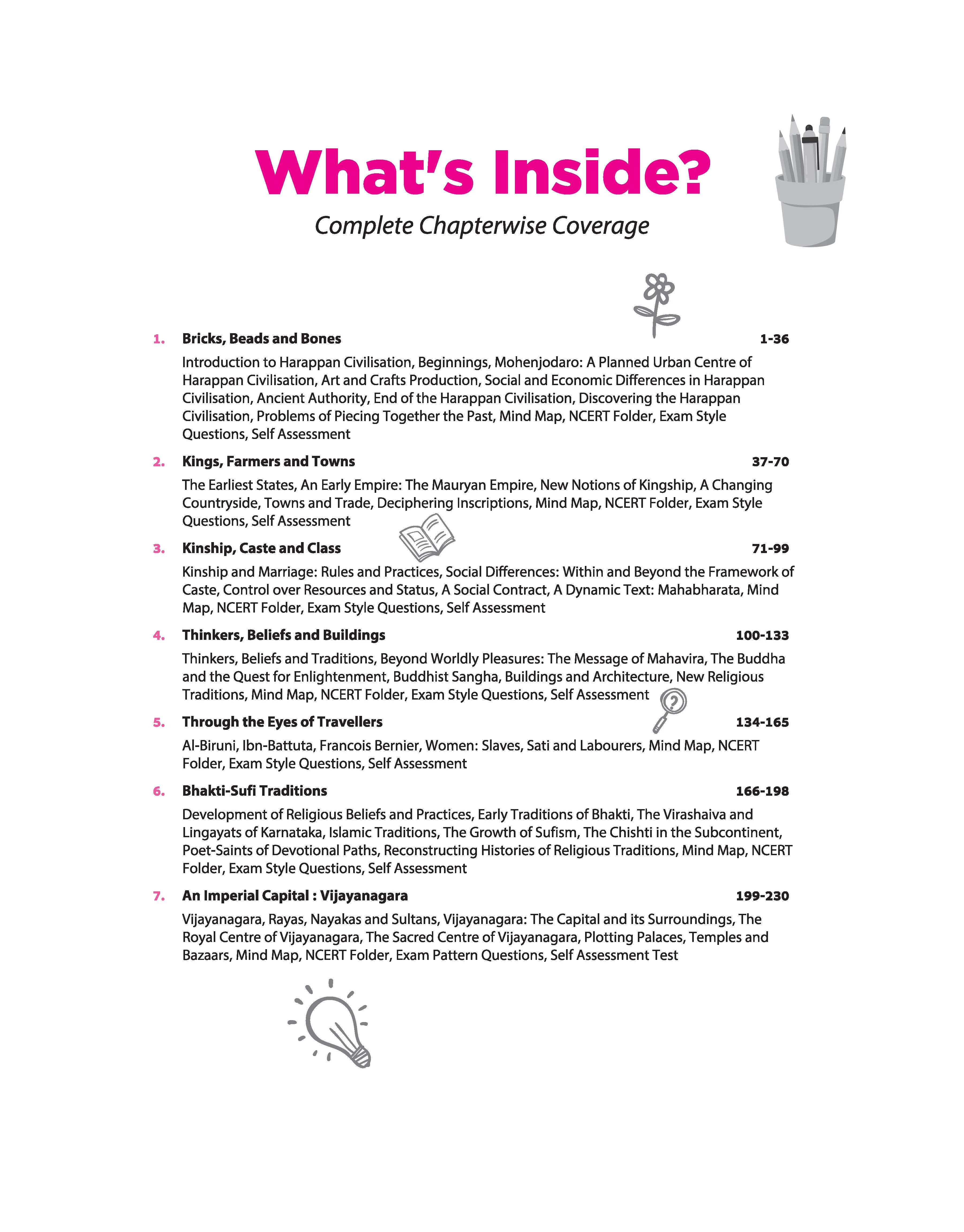 All in One History Class 12 for CBSE Exam 2026-27 | NCERT Based Complete Theory, Practice Exercises, CBQs, A-R, Sample Papers & Mind Maps | Revised Edition as per Latest Syllabus - Image 5