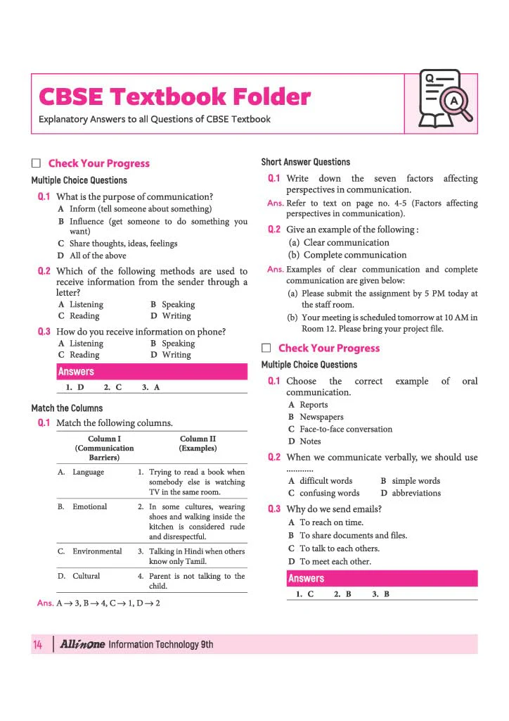 All in One  Information  Technology (Code -402 ) Class 9 for CBSE Exam 2026-27 | NCERT Based Complete Theory, Practice Exercises, CBQs, A-R, Sample Papers & Mind Maps | Revised Edition as per Latest Syllabus - Image 10