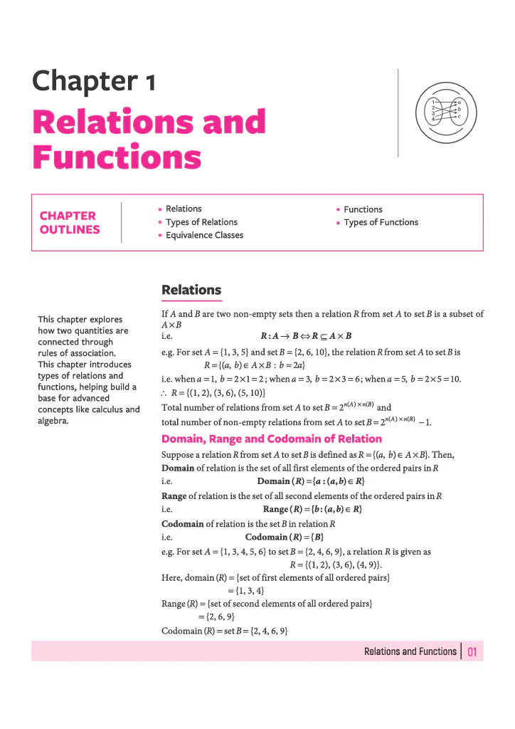 All in One Mathematics Class 12 for CBSE Exam 2026-27 | NCERT Based Complete Theory, Practice Exercises, CBQs, A-R, Sample Papers & Mind Maps | Revised Edition as per Latest Syllabus - Image 7
