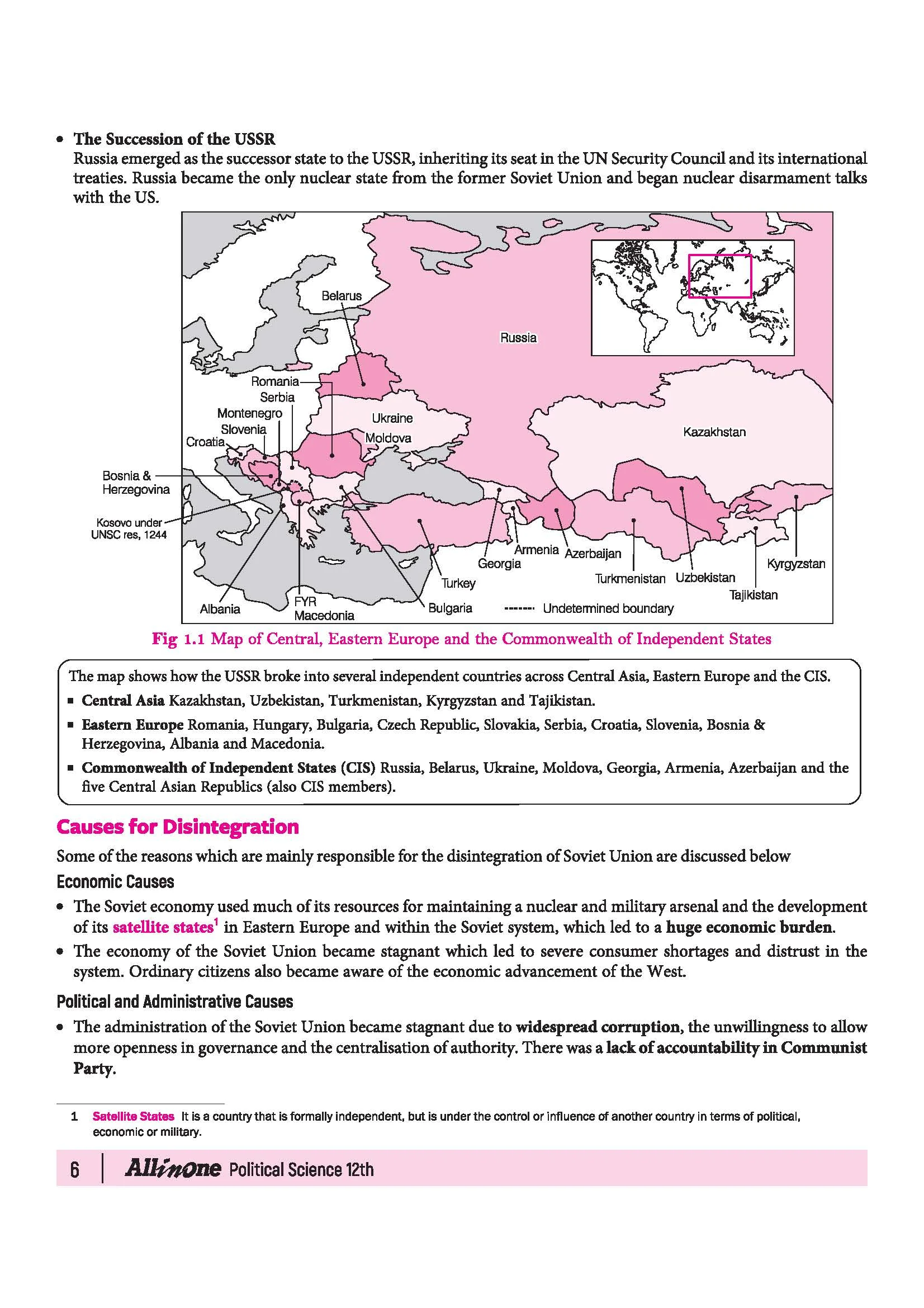 All in One Political Science Class 12 for CBSE Exam 2026-27 | NCERT Based Complete Theory, Practice Exercises, CBQs, A-R, Sample Papers & Mind Maps | Revised Edition as per Latest Syllabus - Image 10
