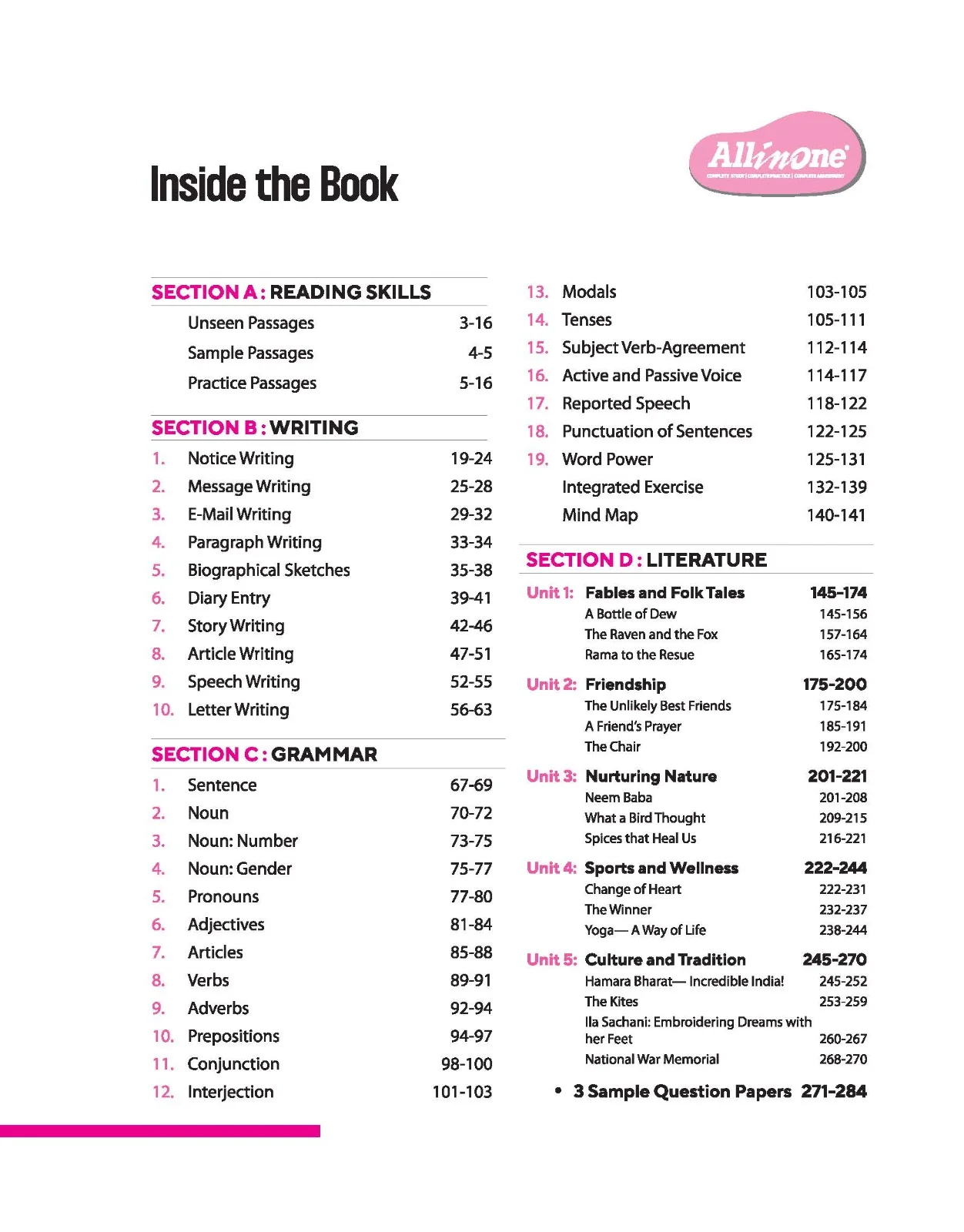 All In One English Class 6th | Based On NCERT - Image 3