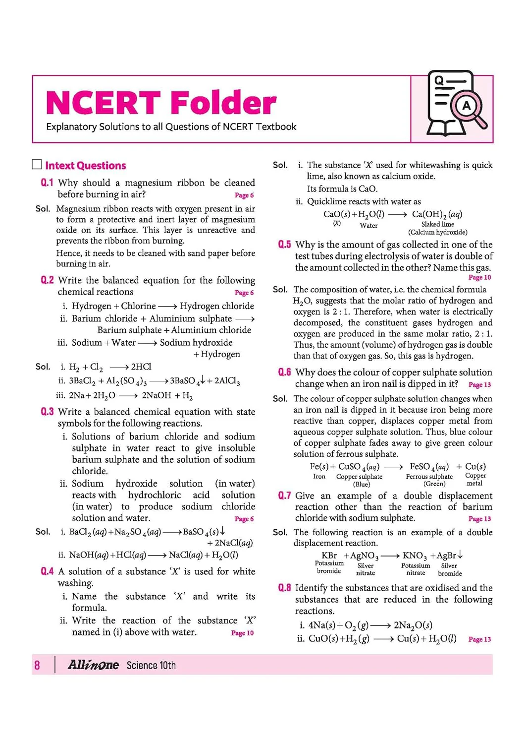 All in One Science Class 10 for CBSE Exam 2026-27 | NCERT Based Complete Theory, Practice Exercises, CBQs, A-R, Sample Papers & Mind Maps | Revised Edition as per Latest Syllabus - Image 11