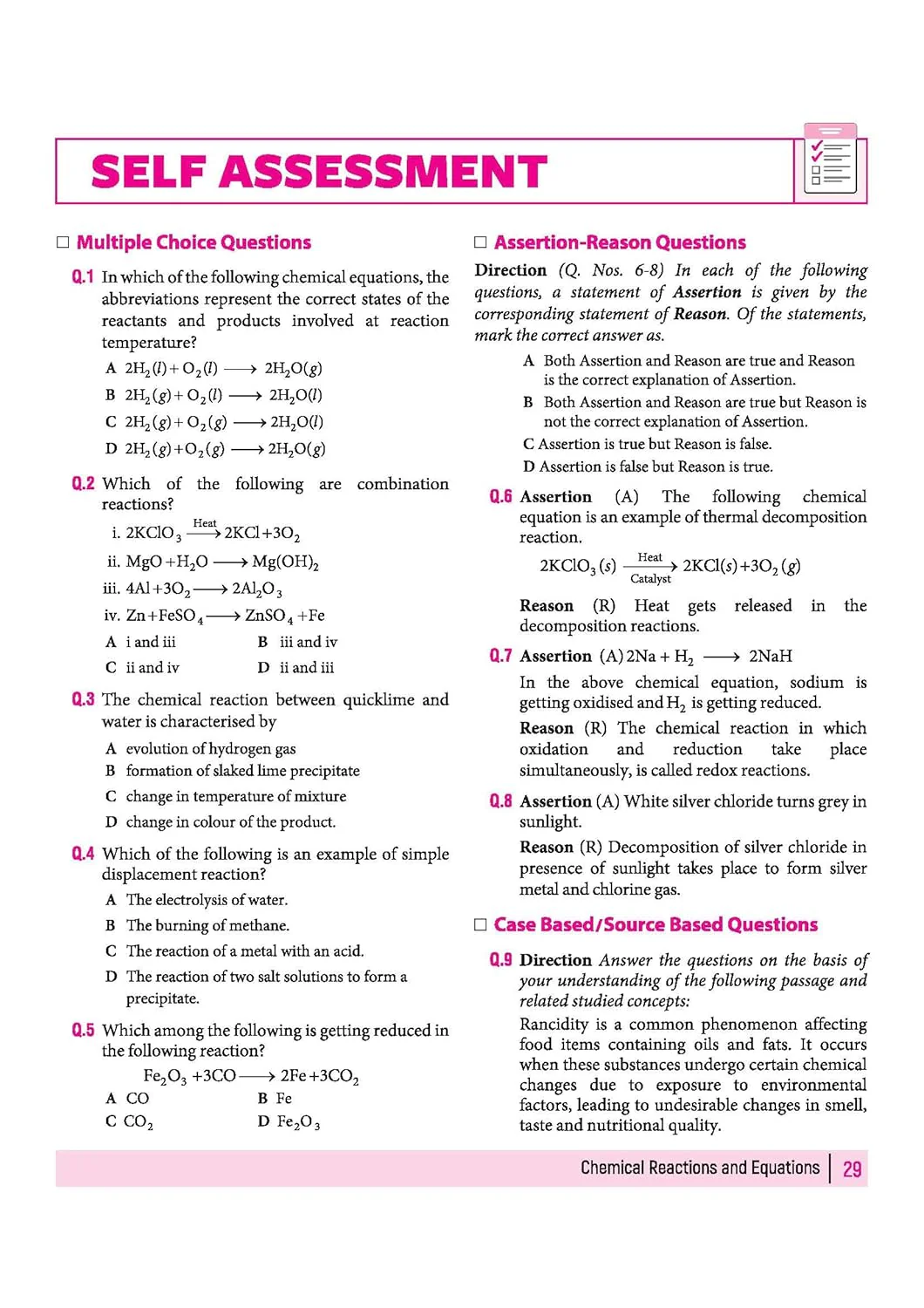 All in One Science Class 10 for CBSE Exam 2026-27 | NCERT Based Complete Theory, Practice Exercises, CBQs, A-R, Sample Papers & Mind Maps | Revised Edition as per Latest Syllabus - Image 12