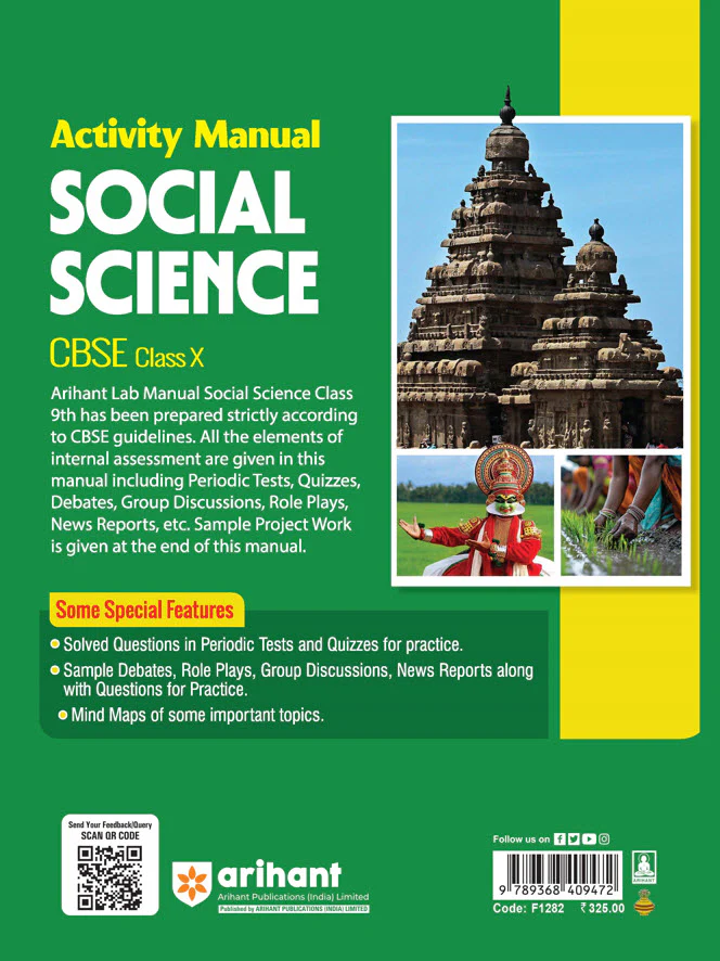 CBSE Activity Manual Social Science Class 10 Exam 2026 | Periodic Test & Project Work - Image 2