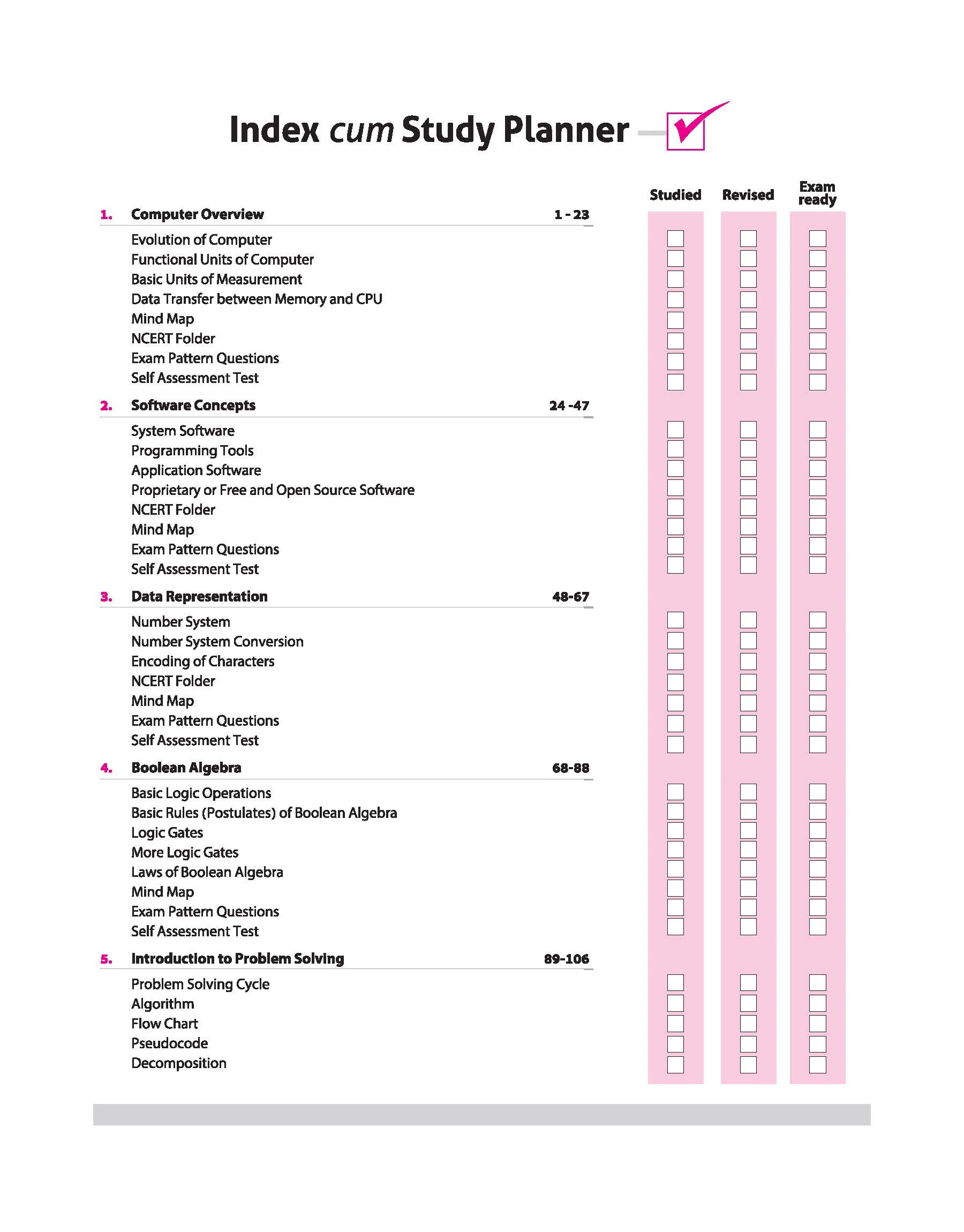 CBSE All in One Computer Science Class 11 Exam 2025-26 | CBQs, MCQs, A-R, Case Based, Sample Question Papers | Including Mind Map - Image 2