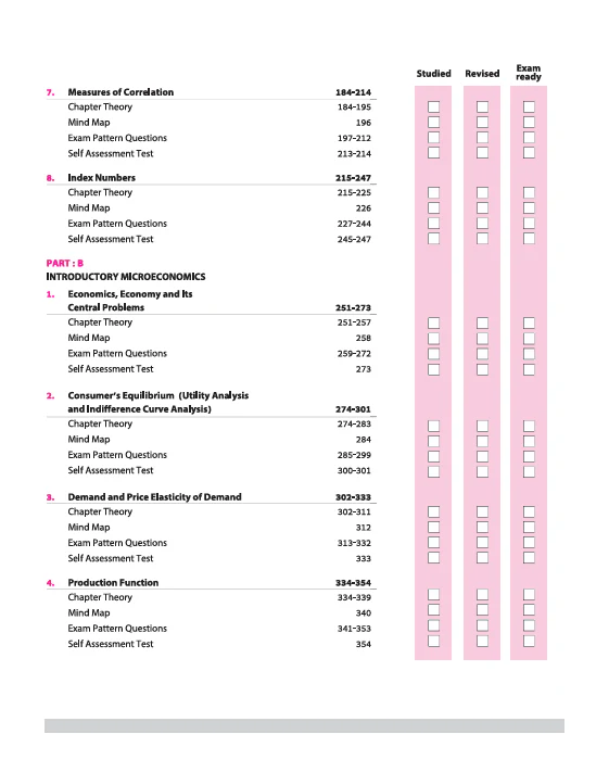 CBSE All in one Economics Class 11 Exam 2026 | Based on NCERT | Including Mind Maps & Project Work - Image 3
