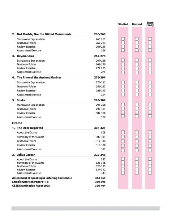 CBSE All in one English Communicative Class 10 Exam 2026 | Reading, Writing Grammar & Literature, Review Exercise, Sample Paper & Board Papers | MCB Themes & CBQs | Revised Edition 2026 - Image 4
