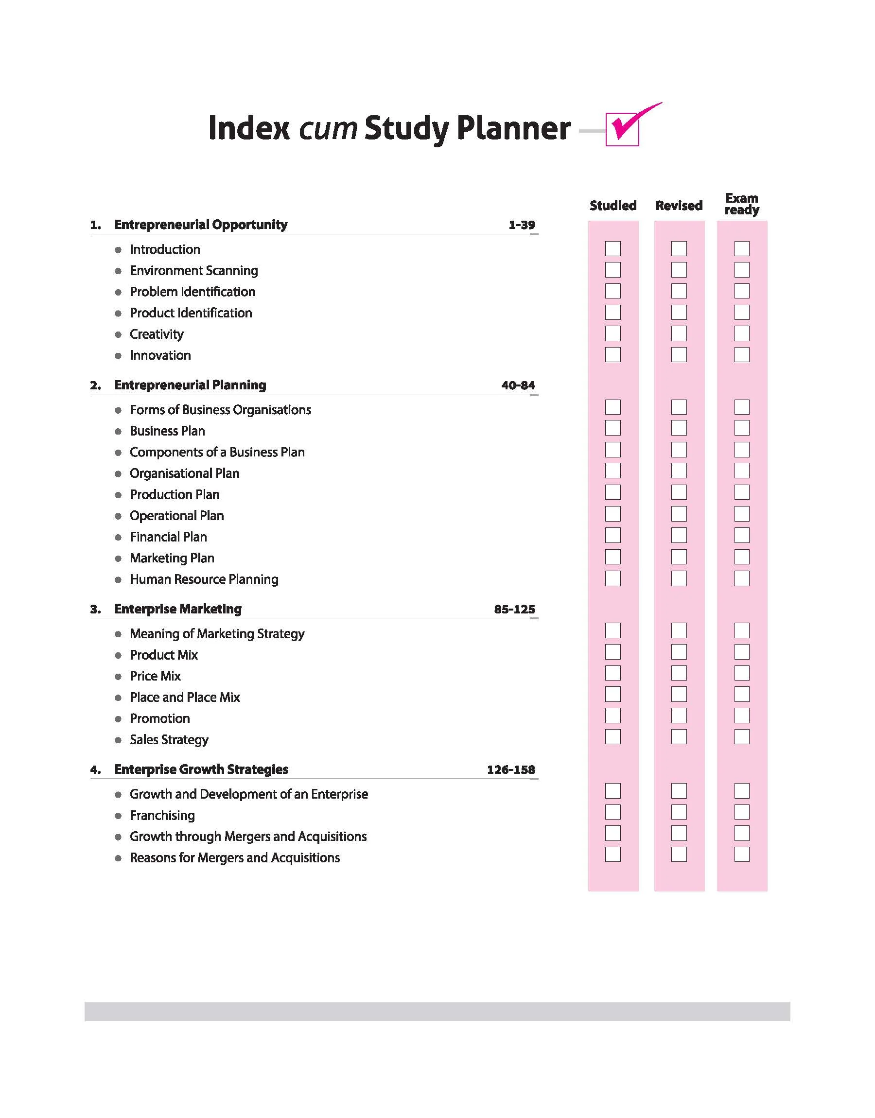CBSE All in One Entrepreneurship Class 12 Exam 2025-26 | Simplified theory, CBQs, MCQs, A-R, Case Based, Board Questions Upto 2025, | Including Project Work - Image 3