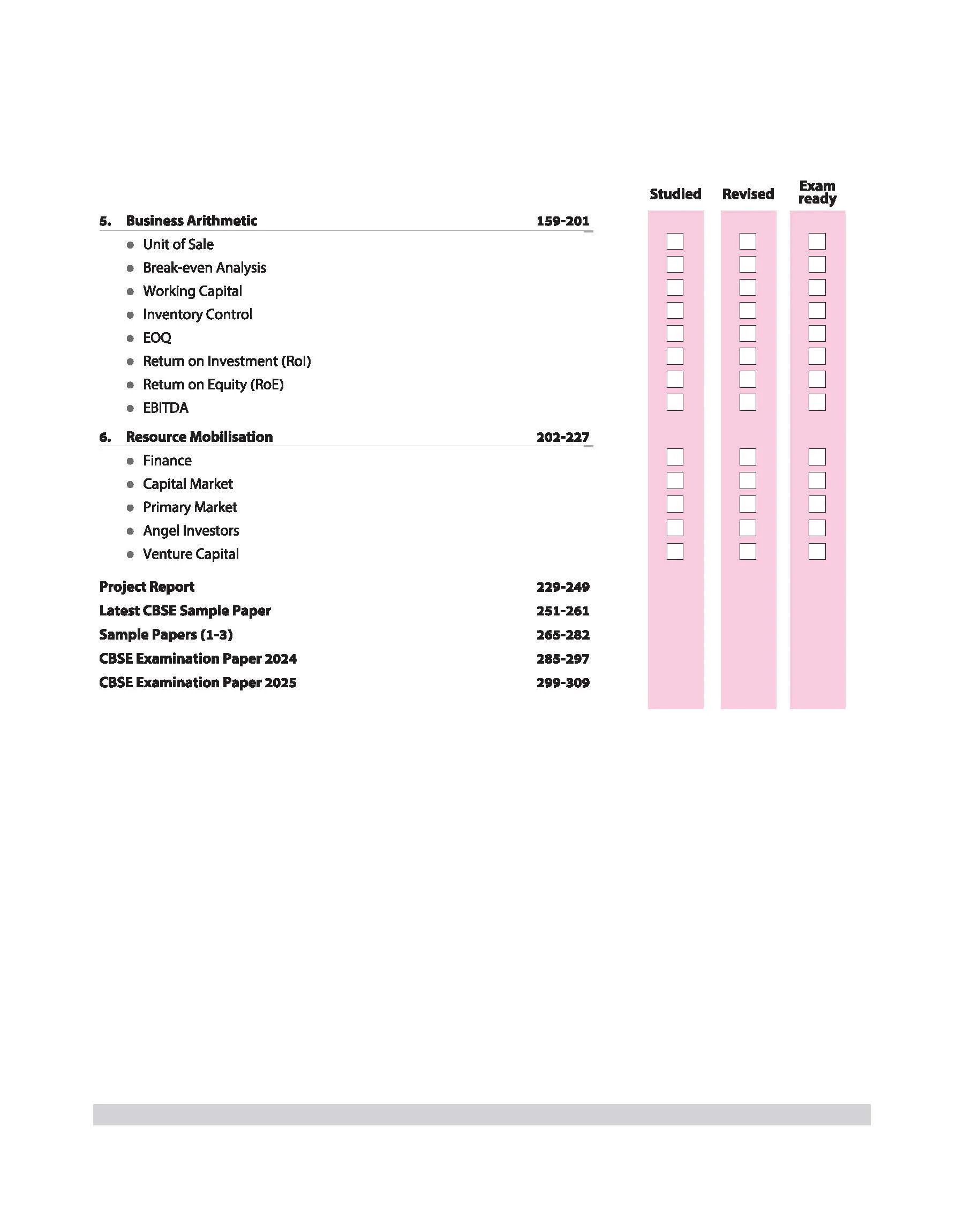 CBSE All in One Entrepreneurship Class 12 Exam 2025-26 | Simplified theory, CBQs, MCQs, A-R, Case Based, Board Questions Upto 2025, | Including Project Work - Image 4