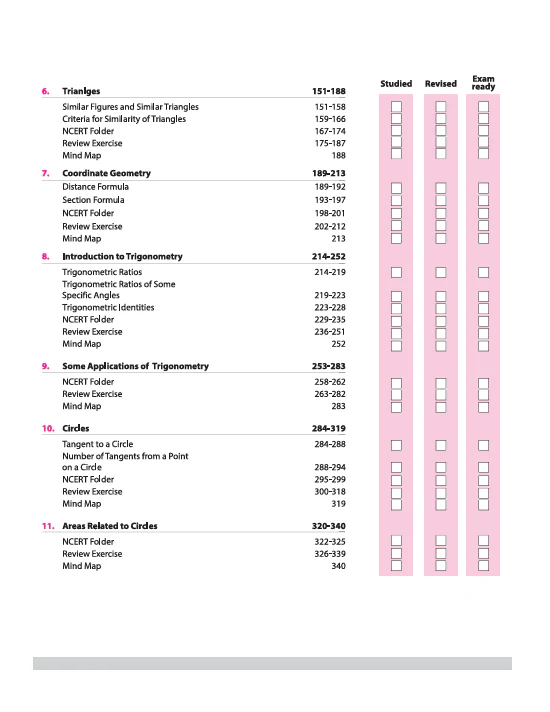 CBSE All in one Mathematics Class 10 Exam 2025-26 | Sample Papers & Board Papers | CBQs, MCQs, A-R & Case Based |Revised Edition 2026 - Image 4