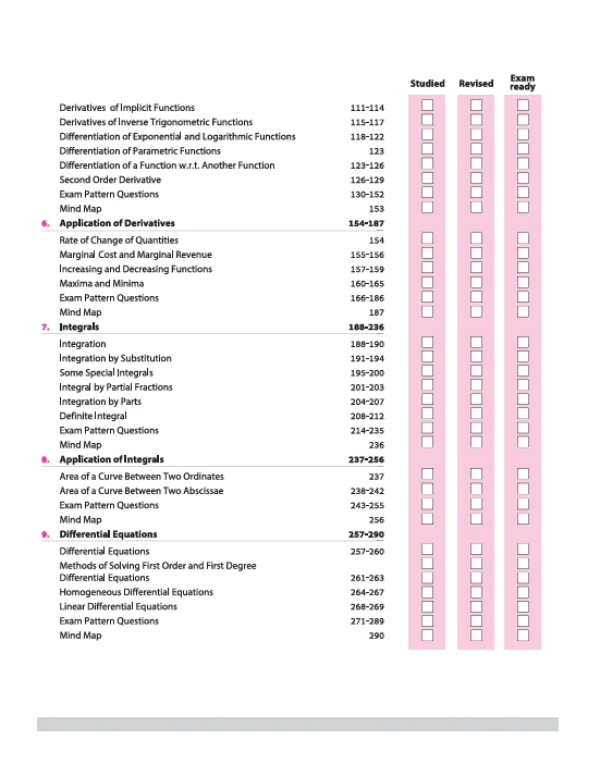 CBSE All in one Mathematics Class 12 Exam 2025-26 | Topic & Chapter Exercises, Case Based, Board Question Upto 2025, Sample Question Papers | Including Mind Maps - Image 4
