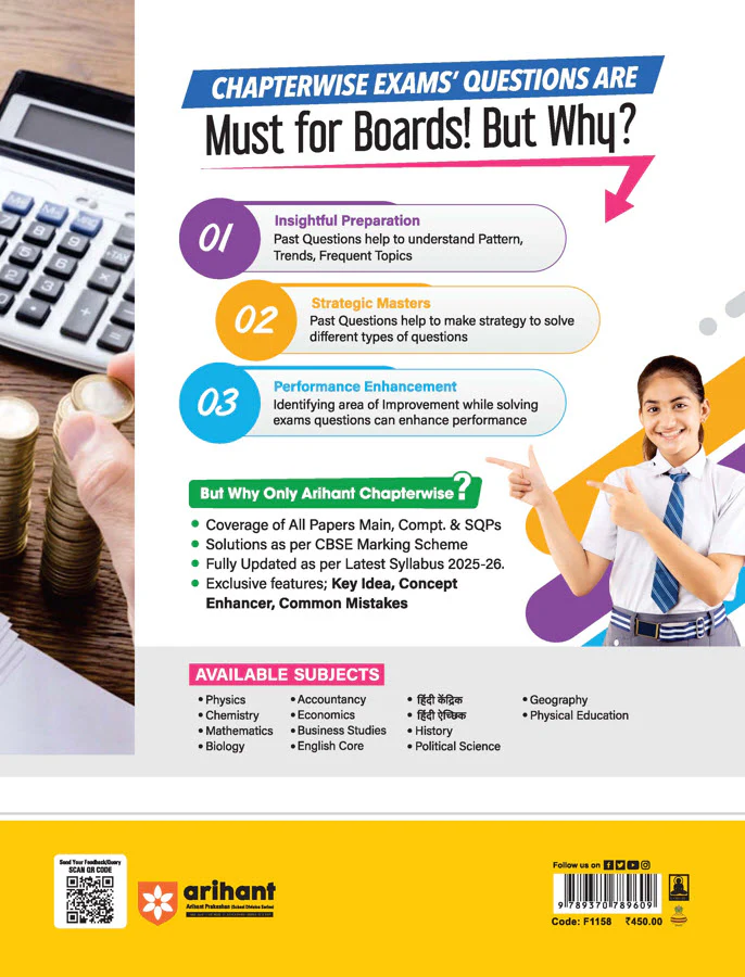 CBSE Chapterwise-Question Bank (2025 - 2016) Accountancy Class 12th Exam | Key Idea, Concept Enhancer & Common Mistakes | English Medium - Image 2