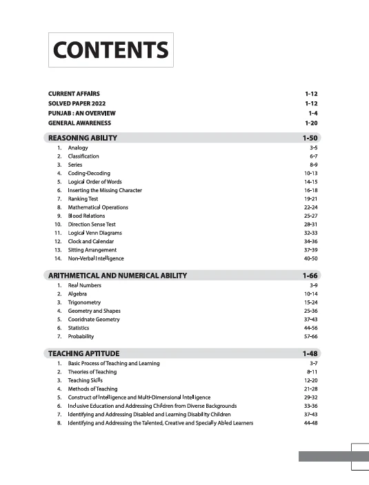 Chandigarh JBT Primary Teacher (Class I–V) Exam Guide | 3000+ MCQs | Based on Latest Pattern | Complete Syllabus Coverage - Image 3