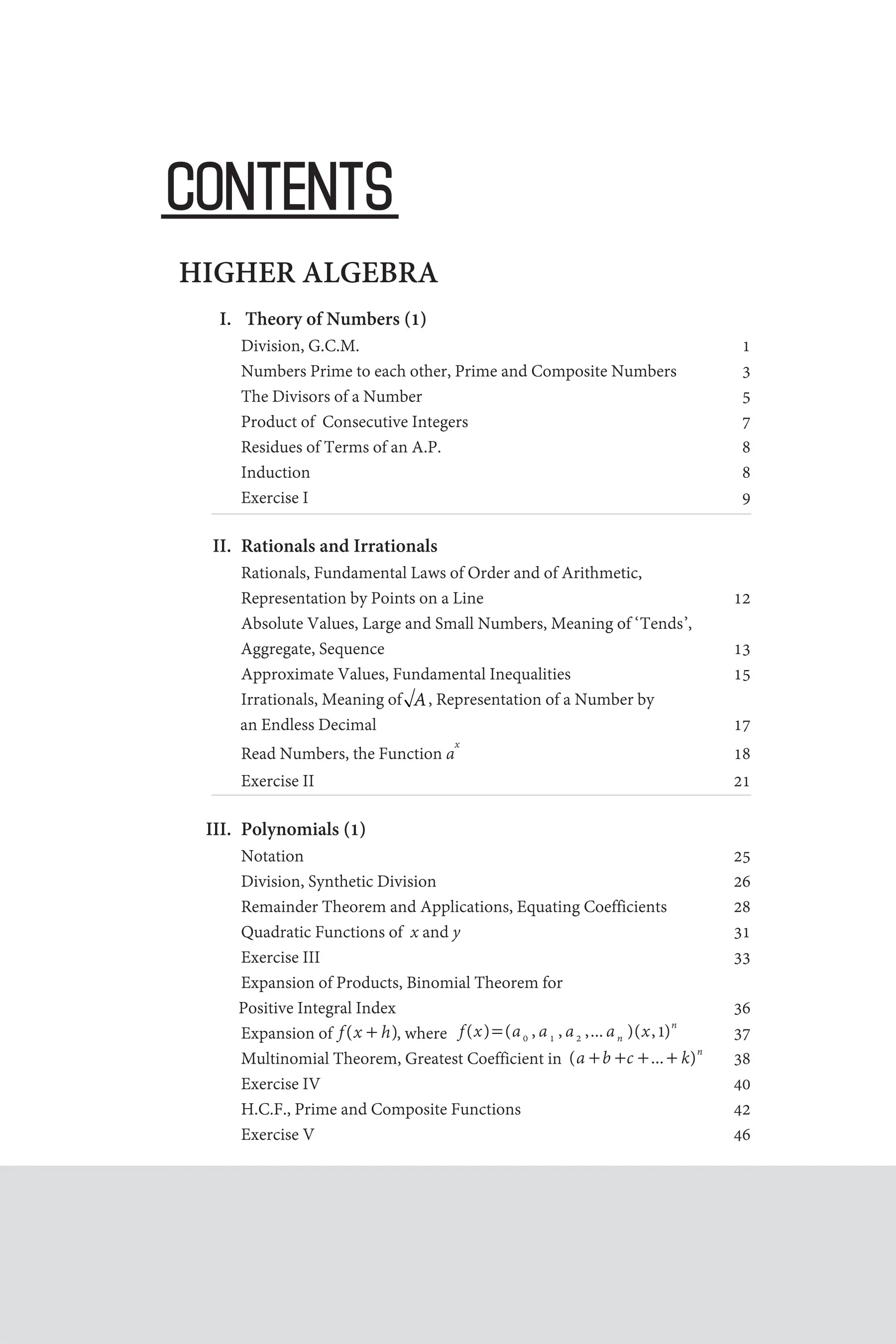 Classic Texts Series Higher Algebra by Barnard and Child | Algebra Book for JEE, CUET, Engineering Entrance, and Competitive Exams 2027 - Image 5