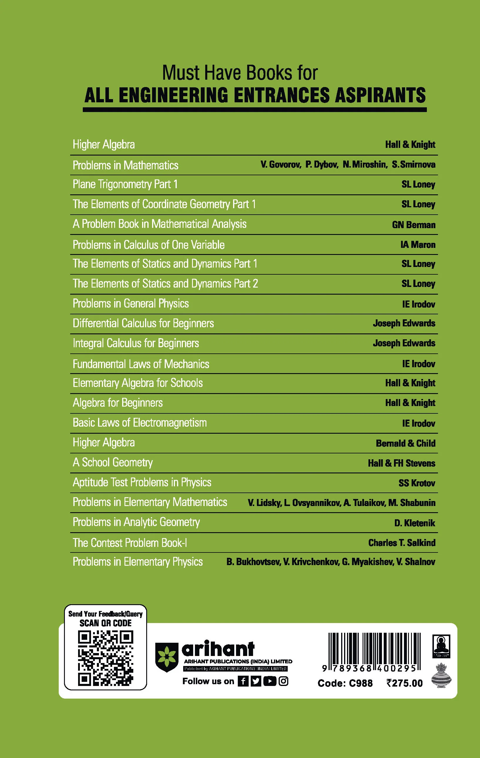 Classic Texts Series Problems in Elementary Mathematics by V. Lidsky | Maths Problem Book for JEE, Olympiads, CUET, NDA and Competitive Exams 2027 - Image 11