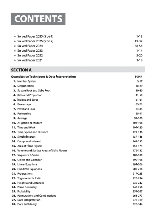 CMAT 2026 Mastermind | 3000+ MCQs, 5 Full length CMAT Mock Test, CMAT Solved Papers | English Medium - Image 2
