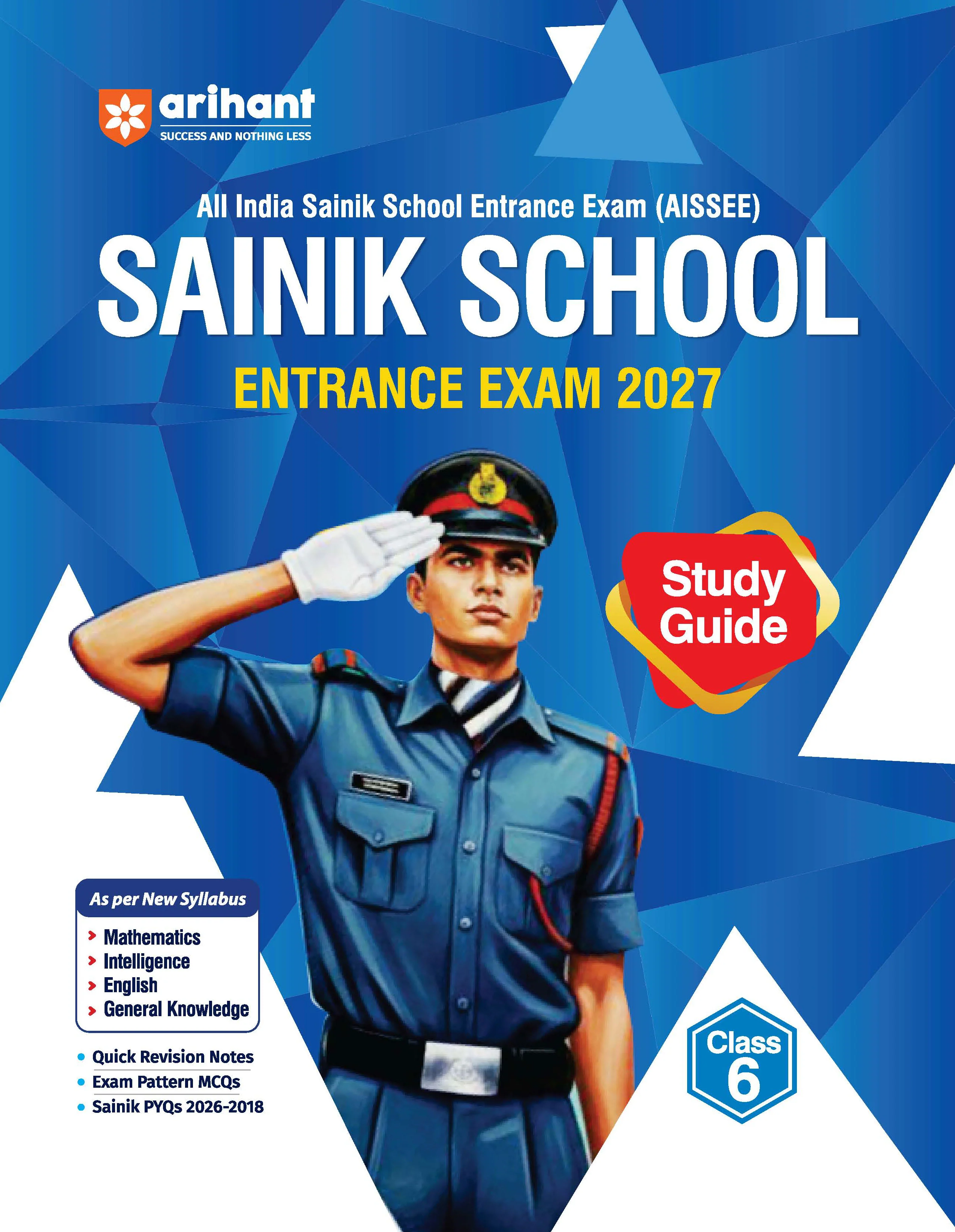 Combo of AISSEE Sainik  School Class 6 Entrance Exam 2027 | Study Guide, 11 Solved Papers (2026- 2016) & 15 Practice Sets with Solved Paper 2026 | With Free One Word Substitutions | English Medium - Image 2