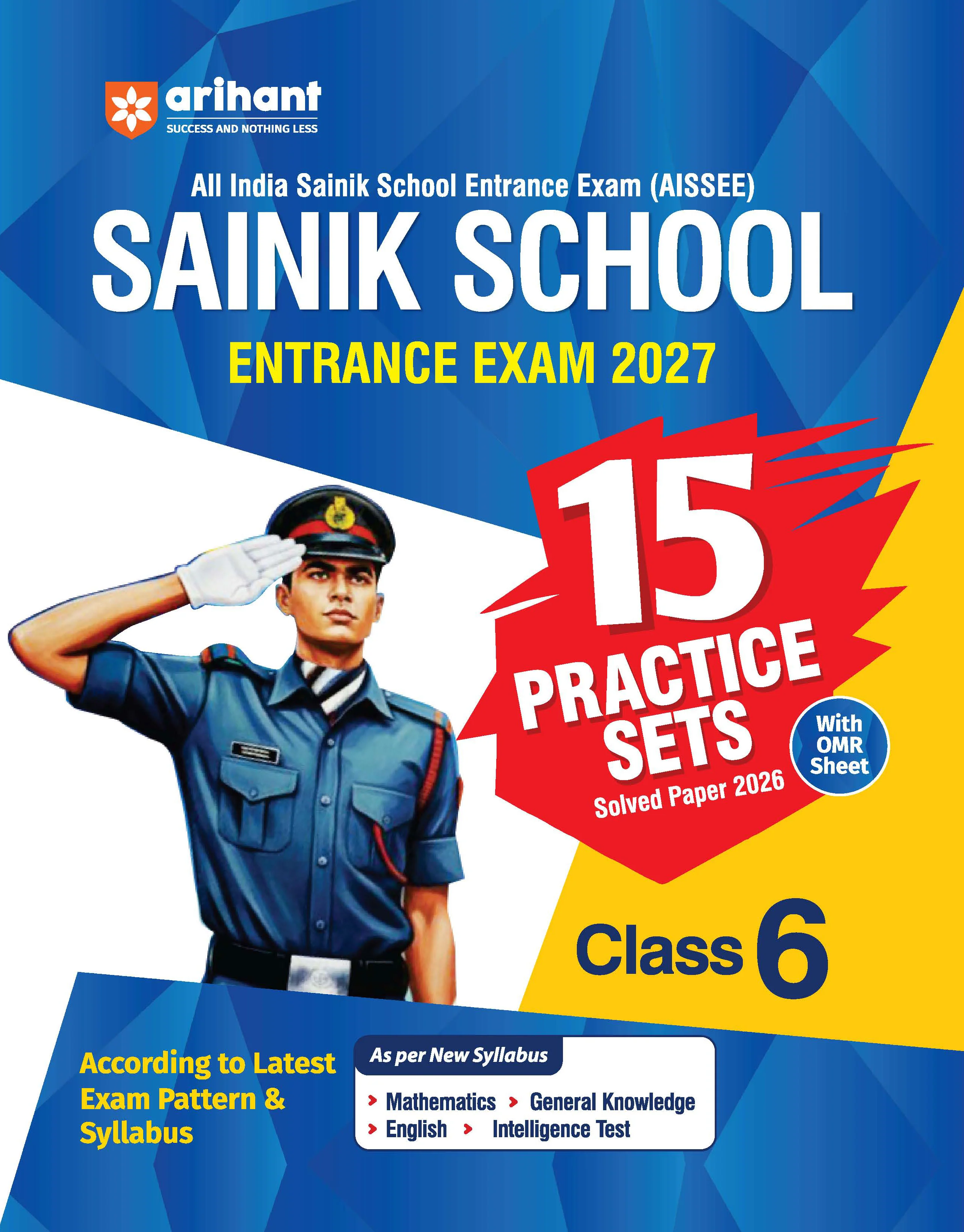 Combo of AISSEE Sainik  School Class 6 Entrance Exam 2027 | Study Guide, 11 Solved Papers (2026- 2016) & 15 Practice Sets with Solved Paper 2026 | With Free One Word Substitutions | English Medium - Image 4