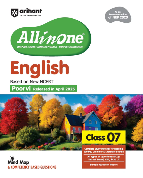 Combo of all in One class 7th 2025 | Hindi, Maths, Sanskrit, English & Social Science | With free NCERT Solution - Image 5