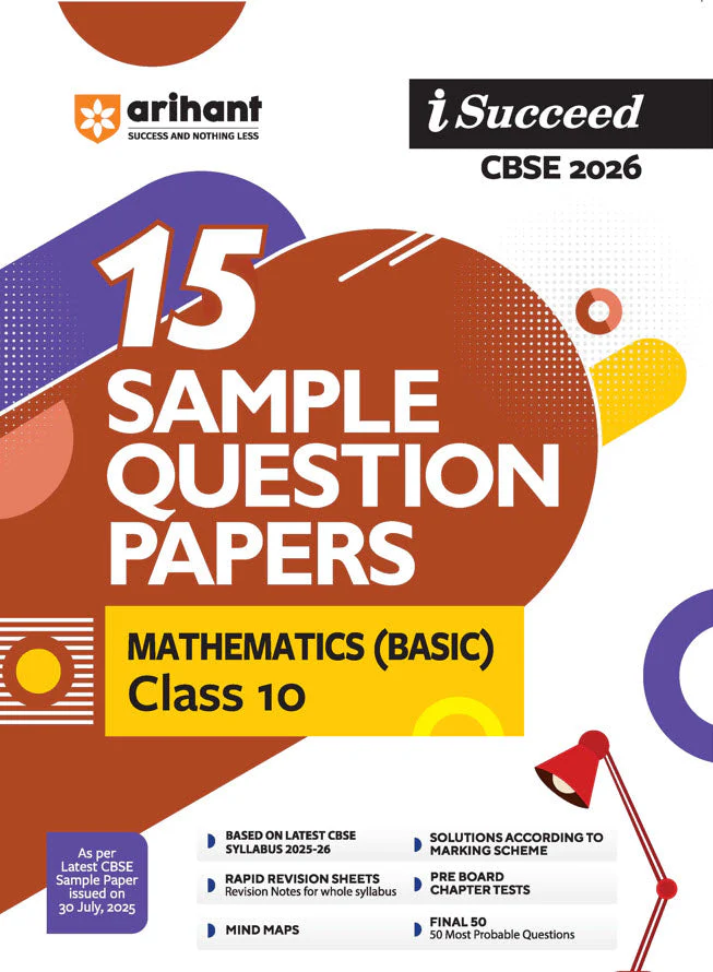 Combo of CBSE i-Succeed Sample Question Papers For Class 10th | Science, Social Science, Mathematics (Basic) | English Medium - Image 4