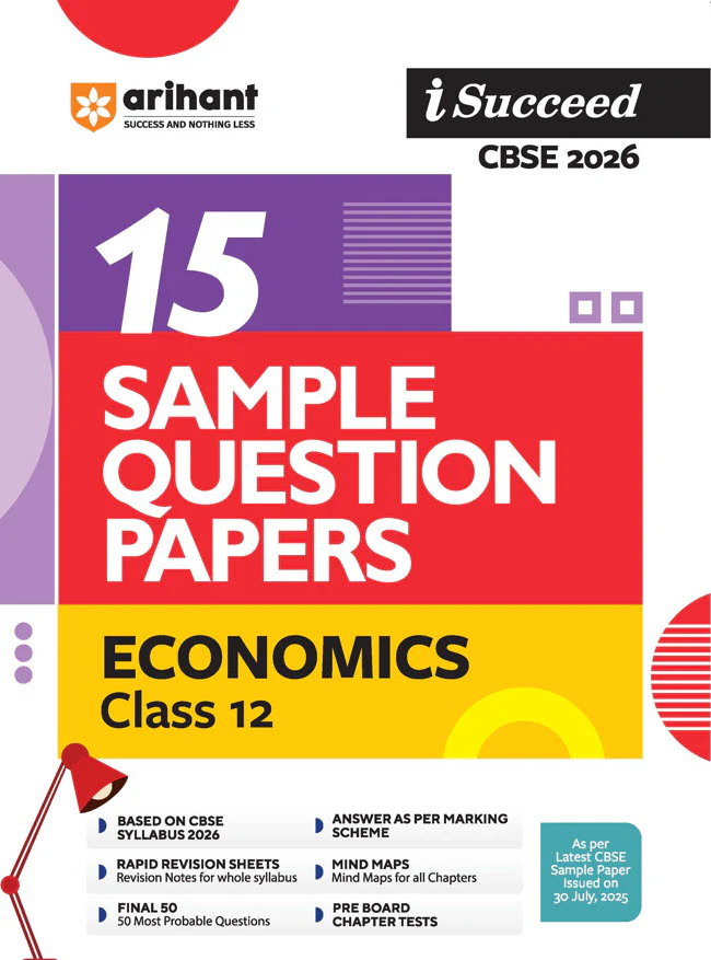 Combo of CBSE i-Succeed Sample Question Papers for Class 12th | Accountancy, Business Studies, Economics, English Core | With Free NCERT Solutions Economics for Class 12th | English Medium - Image 4
