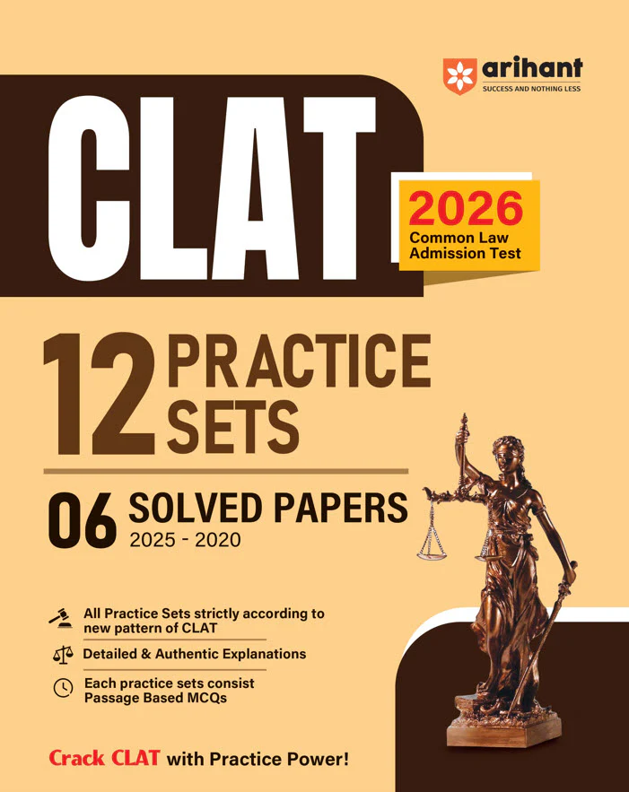 Combo of CLAT Exam 2026 | Study Guide & 13 Practice Sets & 05 Solved Paper | English Medium - Image 3