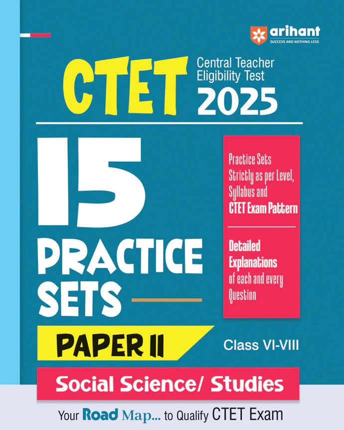 Combo of CTET 2025 Social Science & Studies With Child Development & Pedagogy Class VI-VIII (Paper-2) | Solved Papers, Practice Sets & Study Guide | English Medium - Image 3