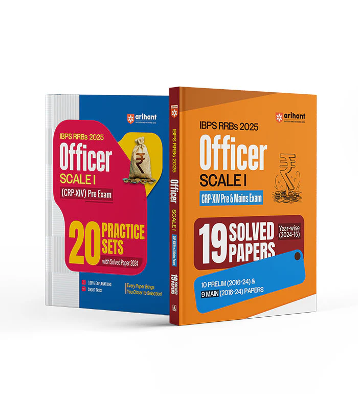 Combo of IBPS RRBs (CRP-XIV) Officer Scale I Pre Exam 2025 | Solved Papers & Practice Sets | English Medium