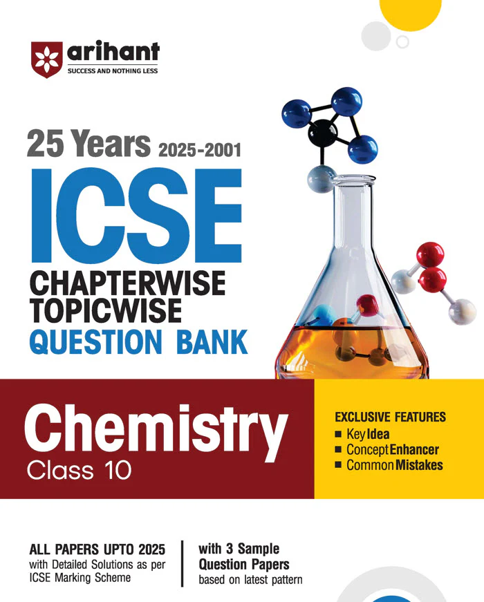Combo of ICSE 25 Year Chapterwise-Topicwise Question Bank Class 10th | Bio, Chemistry, Computer Application, English Lang, Geography. Hindi, History, Maths & Physics | With Free ICSE QUE Bee Computer Application Class 9th - Image 3