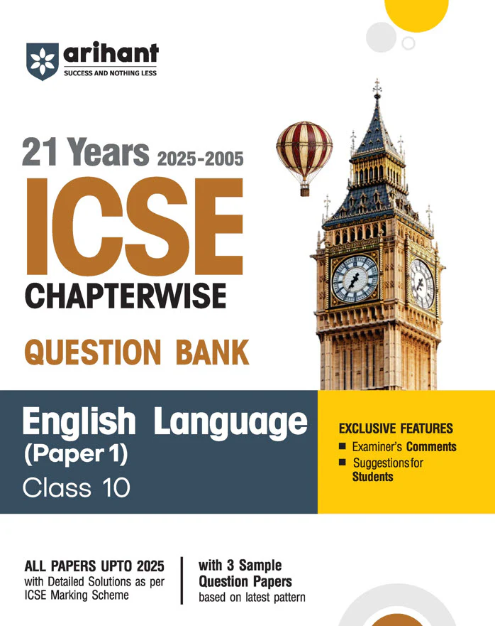 Combo of ICSE 25 Year Chapterwise-Topicwise Question Bank Class 10th | Bio, Chemistry, Computer Application, English Lang, Geography. Hindi, History, Maths & Physics | With Free ICSE QUE Bee Computer Application Class 9th - Image 5