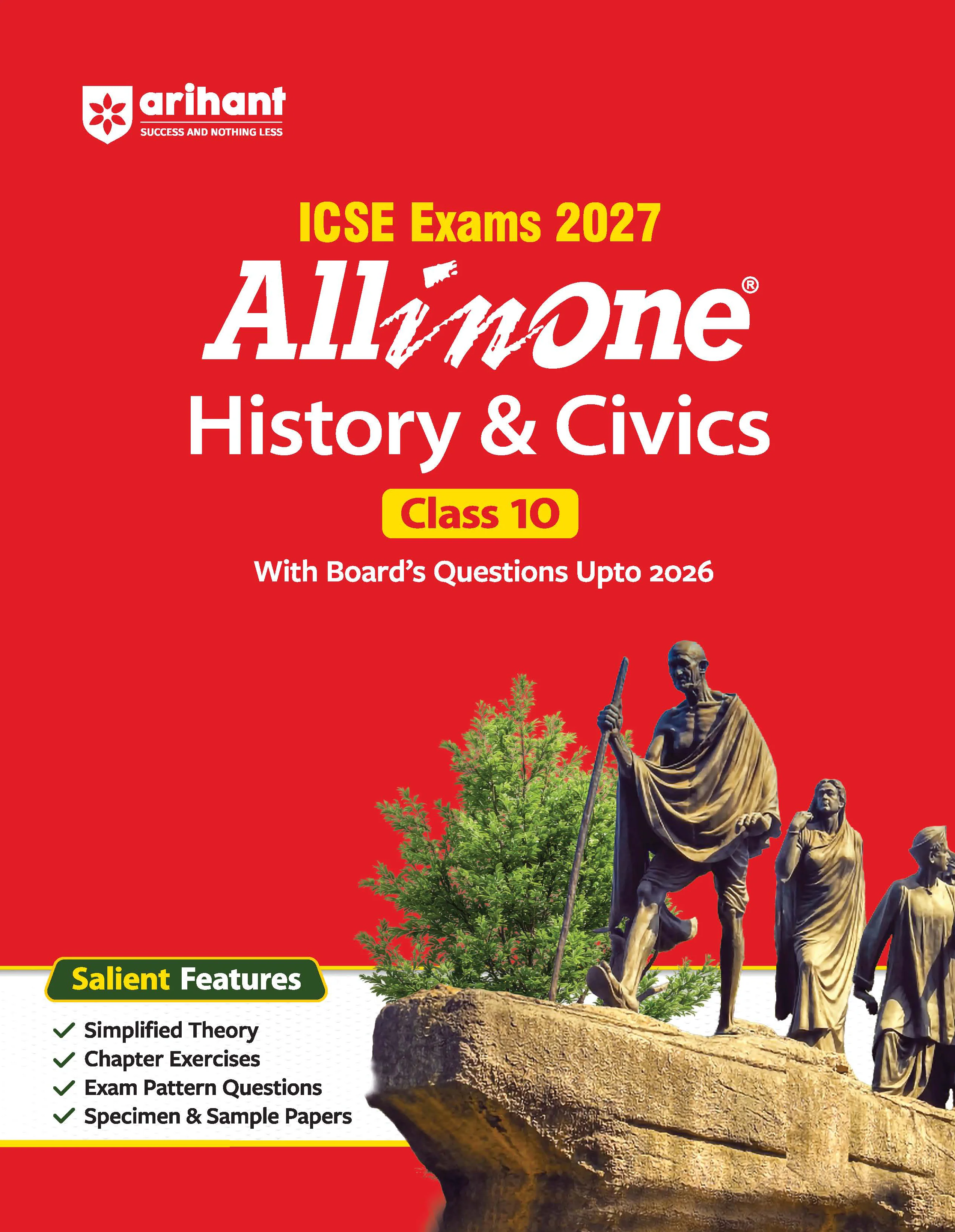 Combo of ICSE All in One Class 10 Exam 2027 | History & Civics, Geography, Physics, Chemistry, Maths, Biology, Eng. Lang. (Part -1), & Hindi | With Free ICSE QUEE BEE Computer Applications Class 10 - Image 2