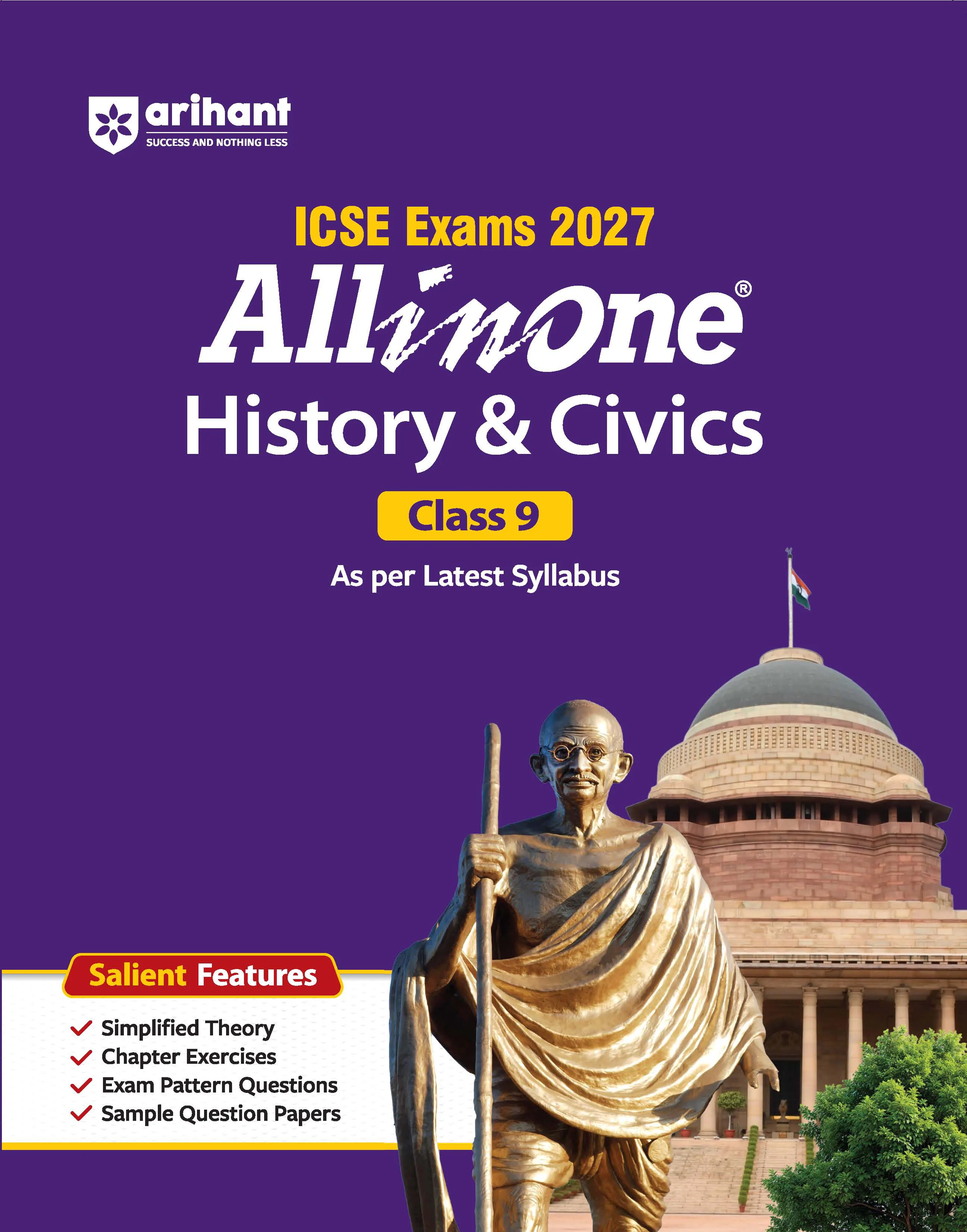 Combo of ICSE All in One Class 9 Exam 2027 | History & Civics, Geography, Physics, Chemistry, Maths, Biology, Eng. Lang. (Part -1), & Hindi | With Free ICSE QUEE BEE Computer Applications - Image 2