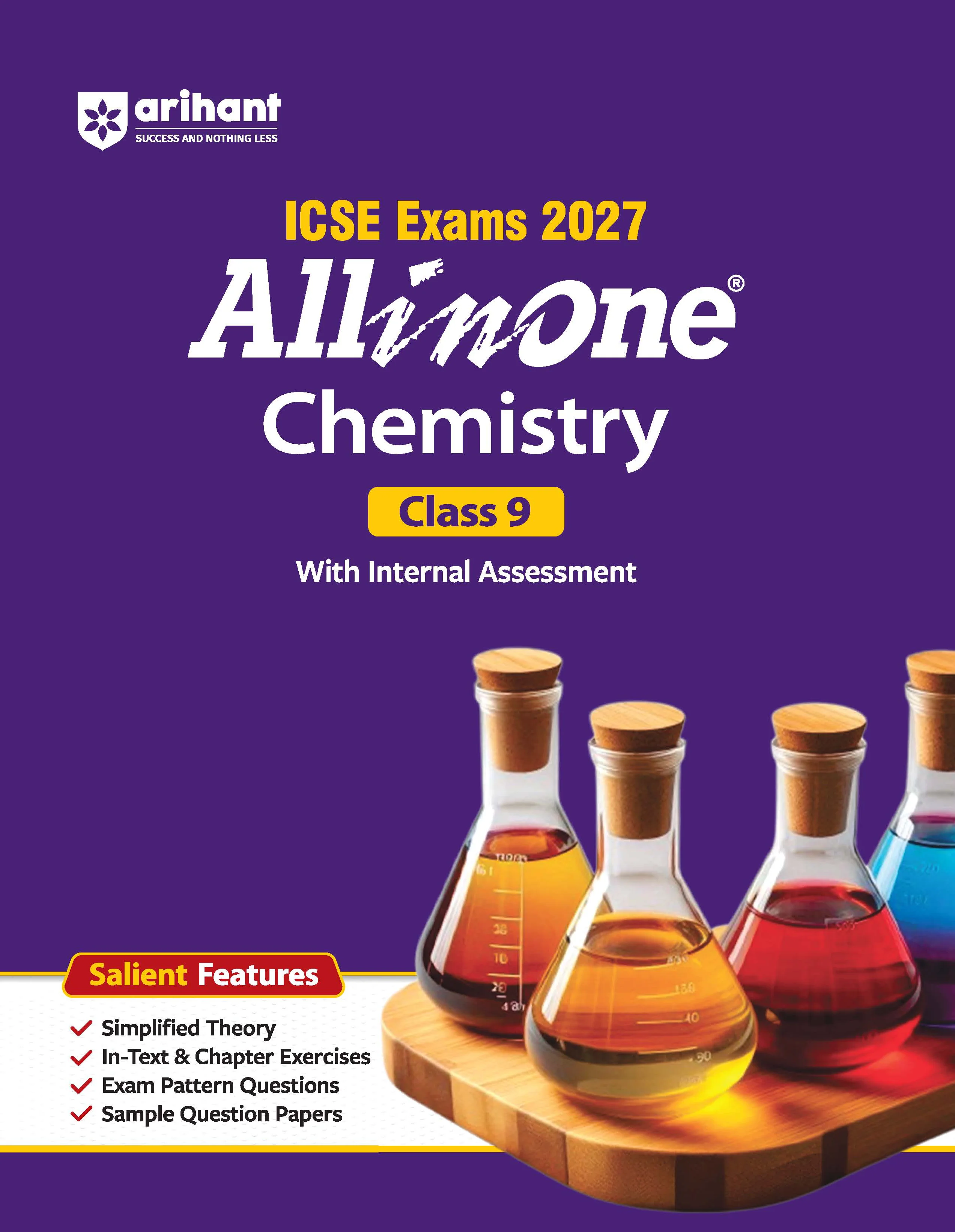 ICSE All in One Chemistry Class 9 Exam 2027 | Complete Study Guide with Internal Assessment | Theory, Chapter Exercises, Sample Papers & Exam Questions