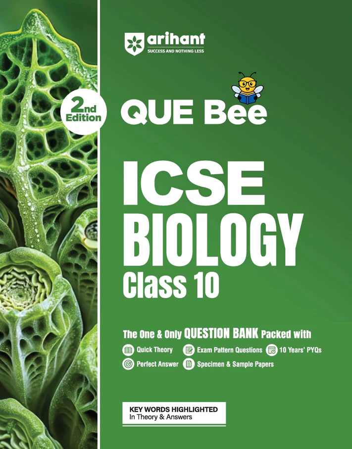 Combo of ICSE QUEE BEE Class 10 Exam 2027 | Physics, Chemistry, Biology & Mathematics | As per Latest ICSE Syllabus | Que Bee 2nd Edition - Image 5