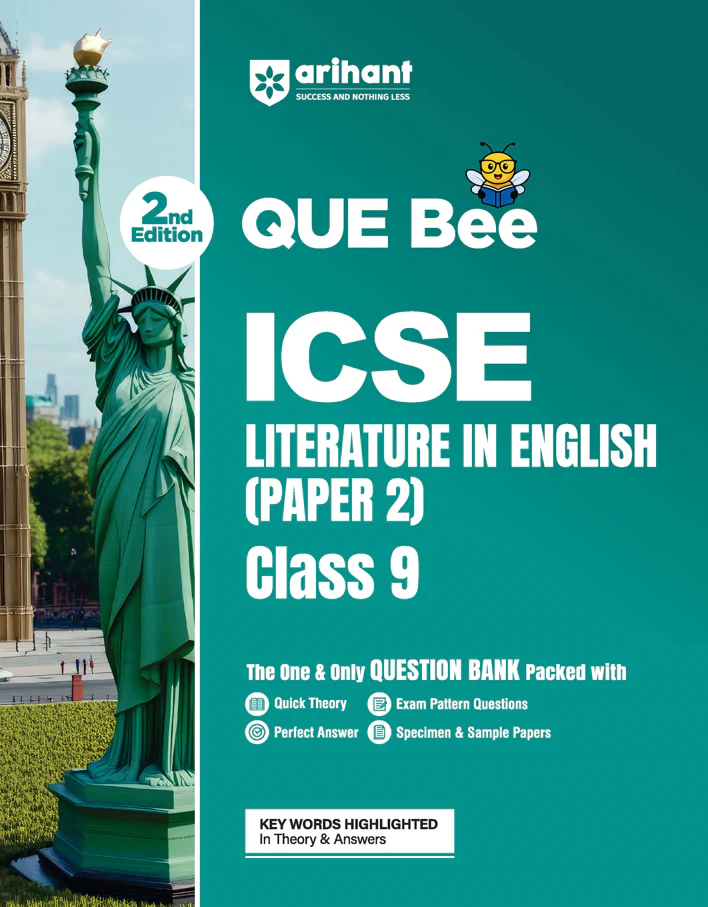 Combo of ICSE QUEE BEE Class 9 & 10 Exam 2027 | English LIt (Paper-2), Hindi, History & Civics, Geography, Physics, Chemistry, Mathematics, Biology | With Free ICSE Computers Application Class 10 - Image 8